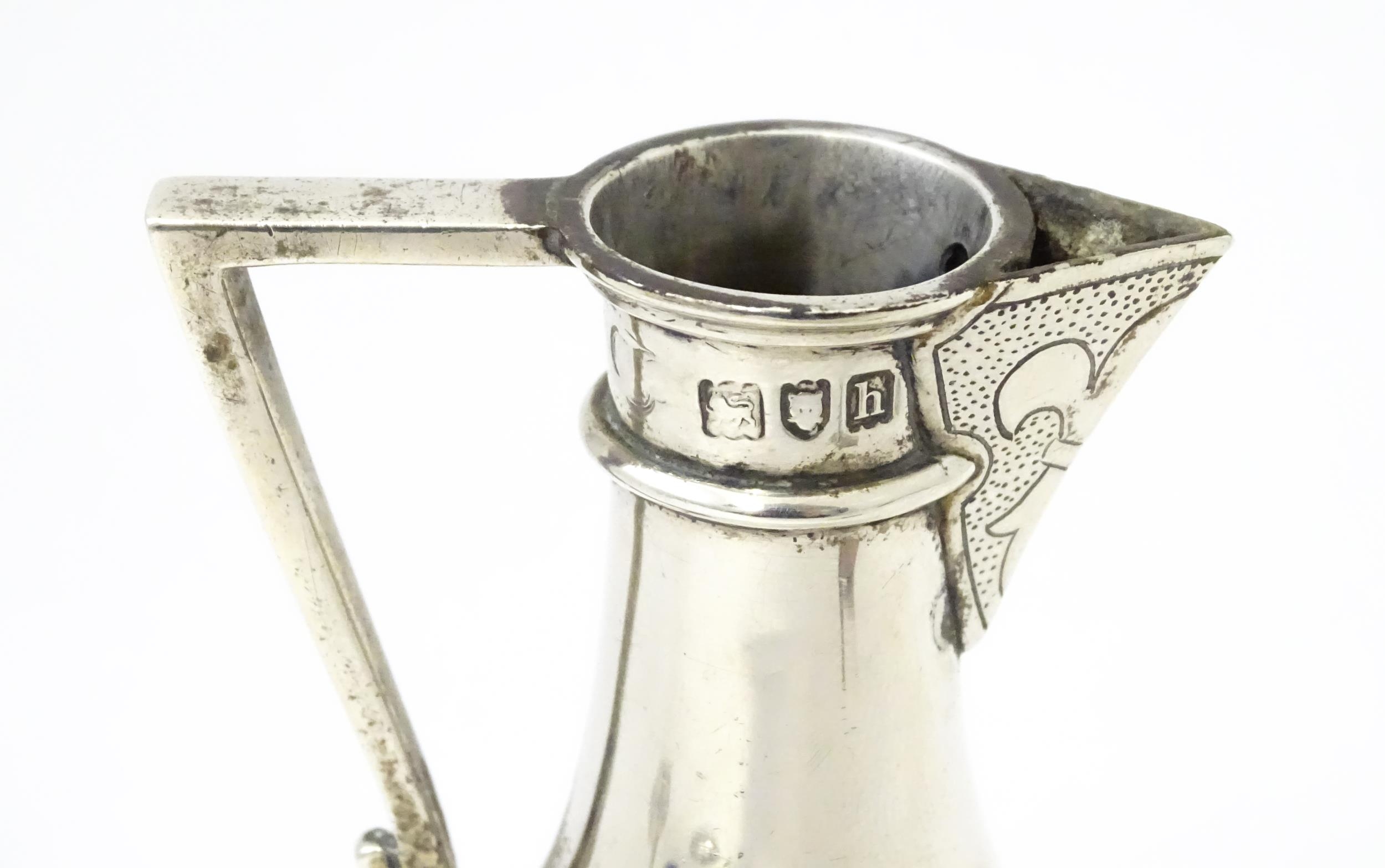 Ecclesiastical silver: A silver three piece travelling communion set comprising chalice, paten & - Image 4 of 17