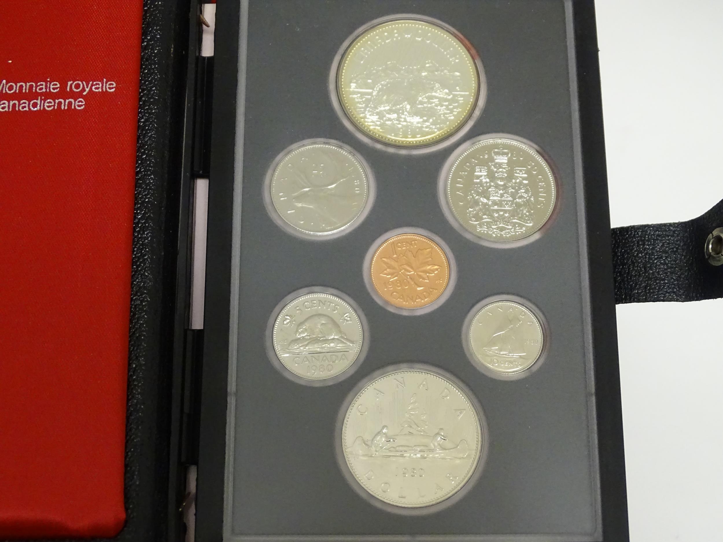 A quantity of Royal Canadian Mint proof sets, for the years 1979, 1980, 1981, 1982, 1984, 1986, - Image 8 of 14