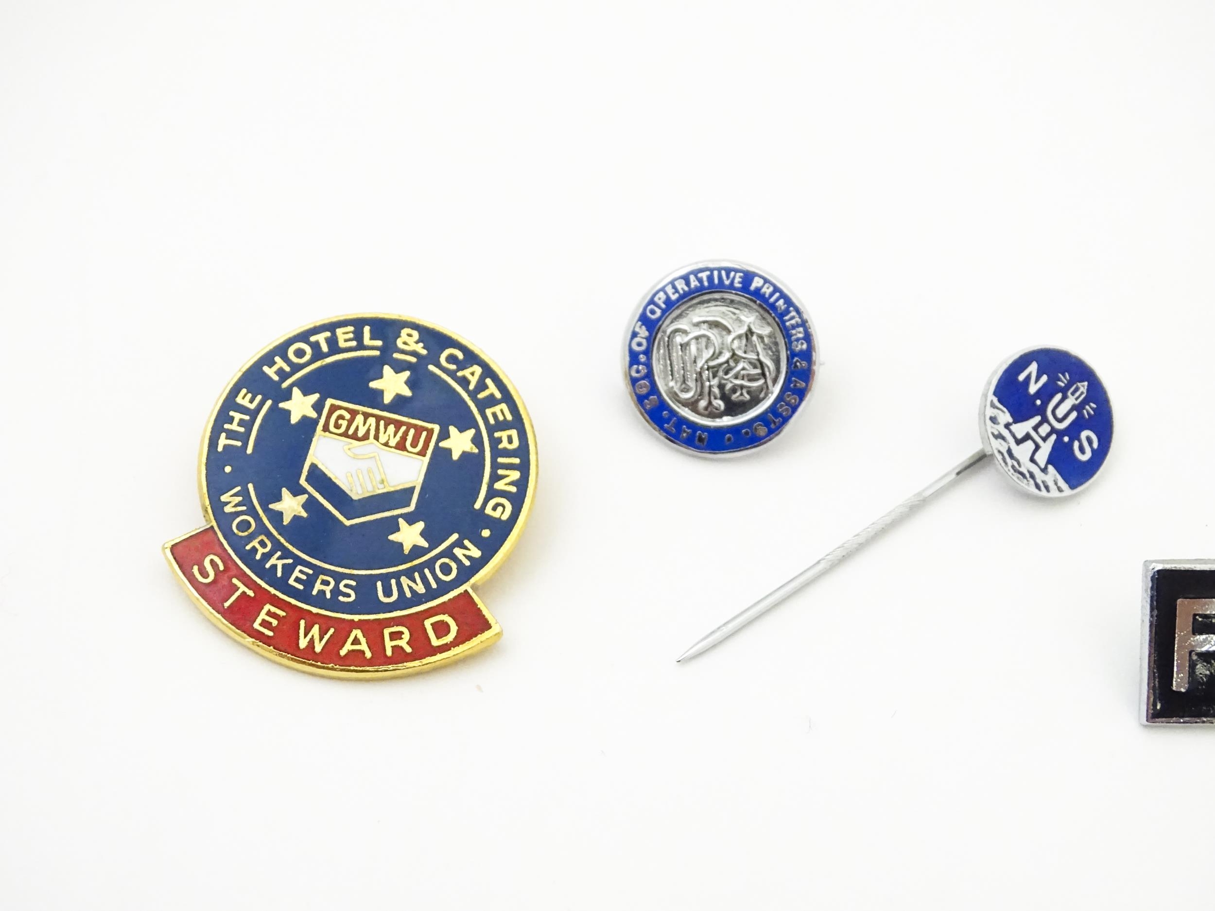 Trade Union Interest: a quantity of assorted badges, pins, etc. to include GCHQ Trade Unions, - Image 4 of 12