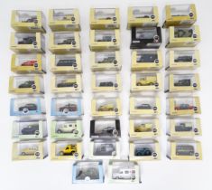 Toys: A quantity of die cast scale model Oxford Fire / Military / Commercial vehicles to include RAF