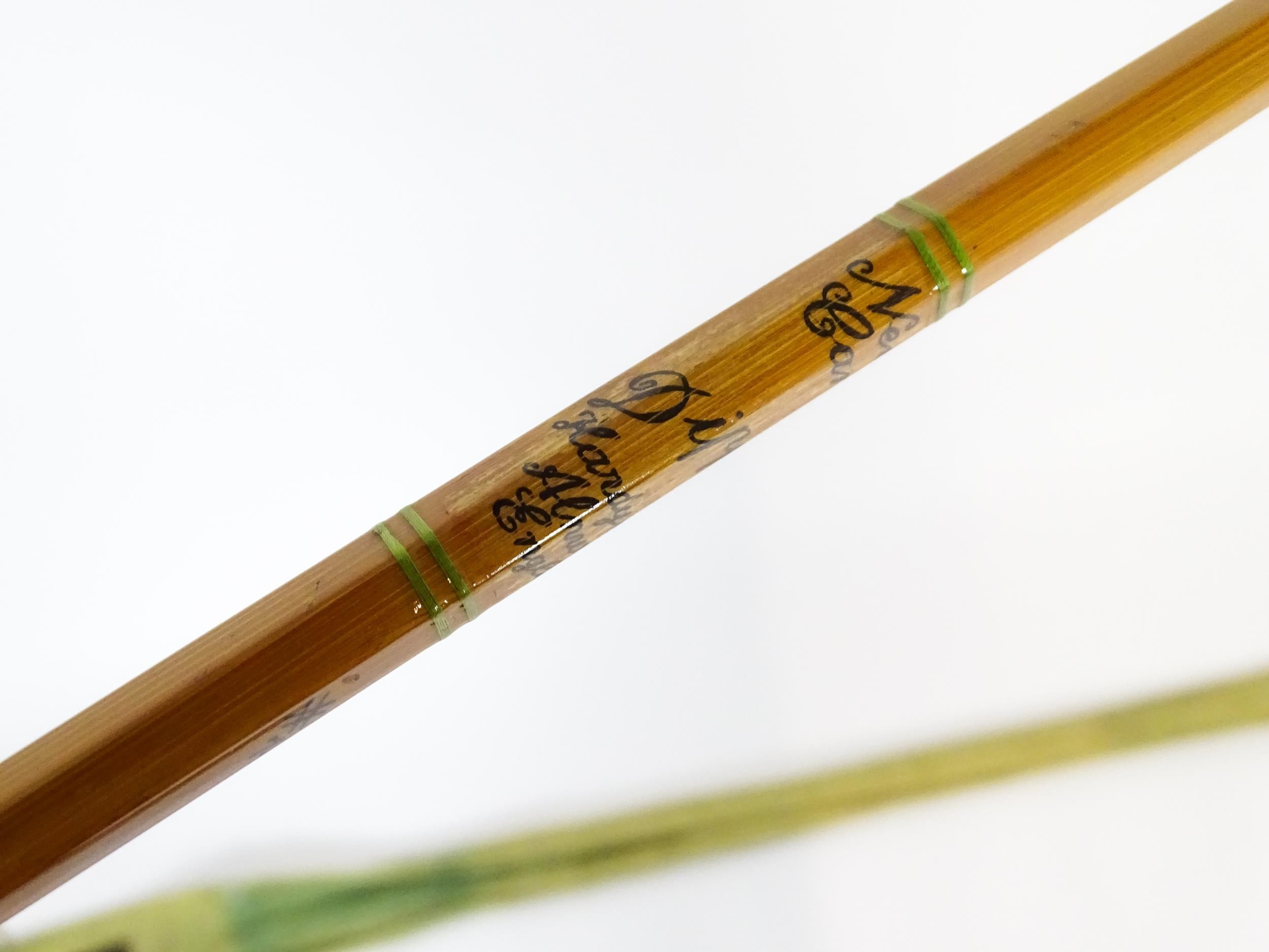 Fishing : a Hardy Bros of Alnwick 'Neocane Dipper' two-piece split cane fly rod, serial number - Image 5 of 10