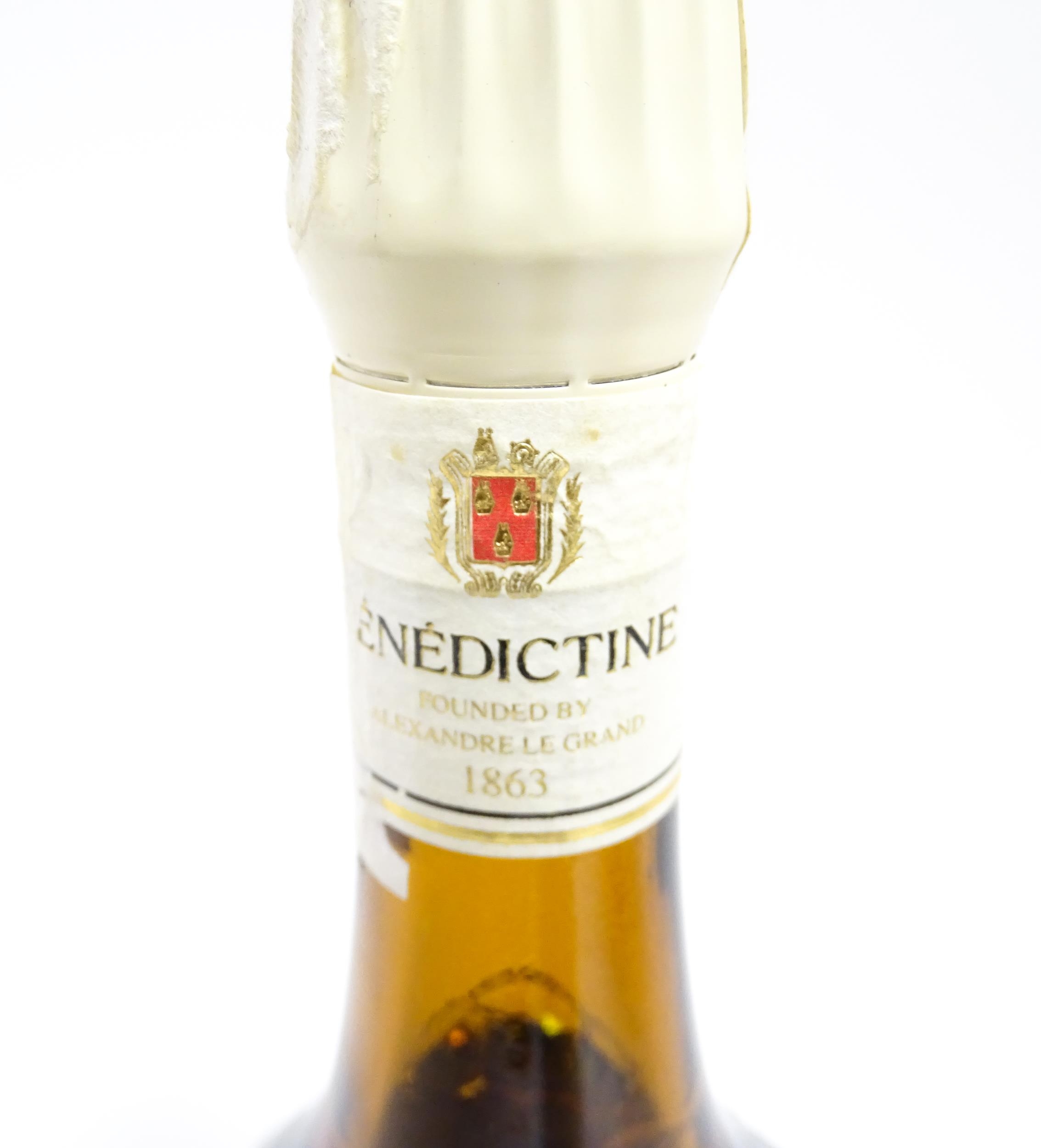 A 70cl bottle of Benedictine liqueur, together with a 70cl bottle of Schwarzwälder Edel-Kirsch - Image 12 of 12