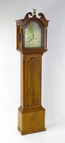 Francis Henderson - Mussleborough : A late 18th / early 19thC walnut cased 8-day longcase clock. The