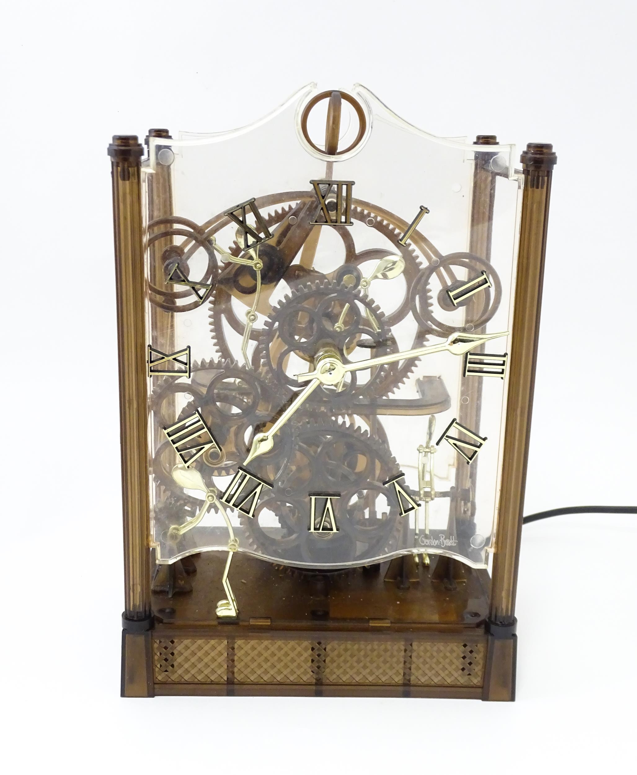 An Arrow Industries ' Electric Master Motion Clock' known as the Animated Time Machine' of plastic - Image 2 of 12