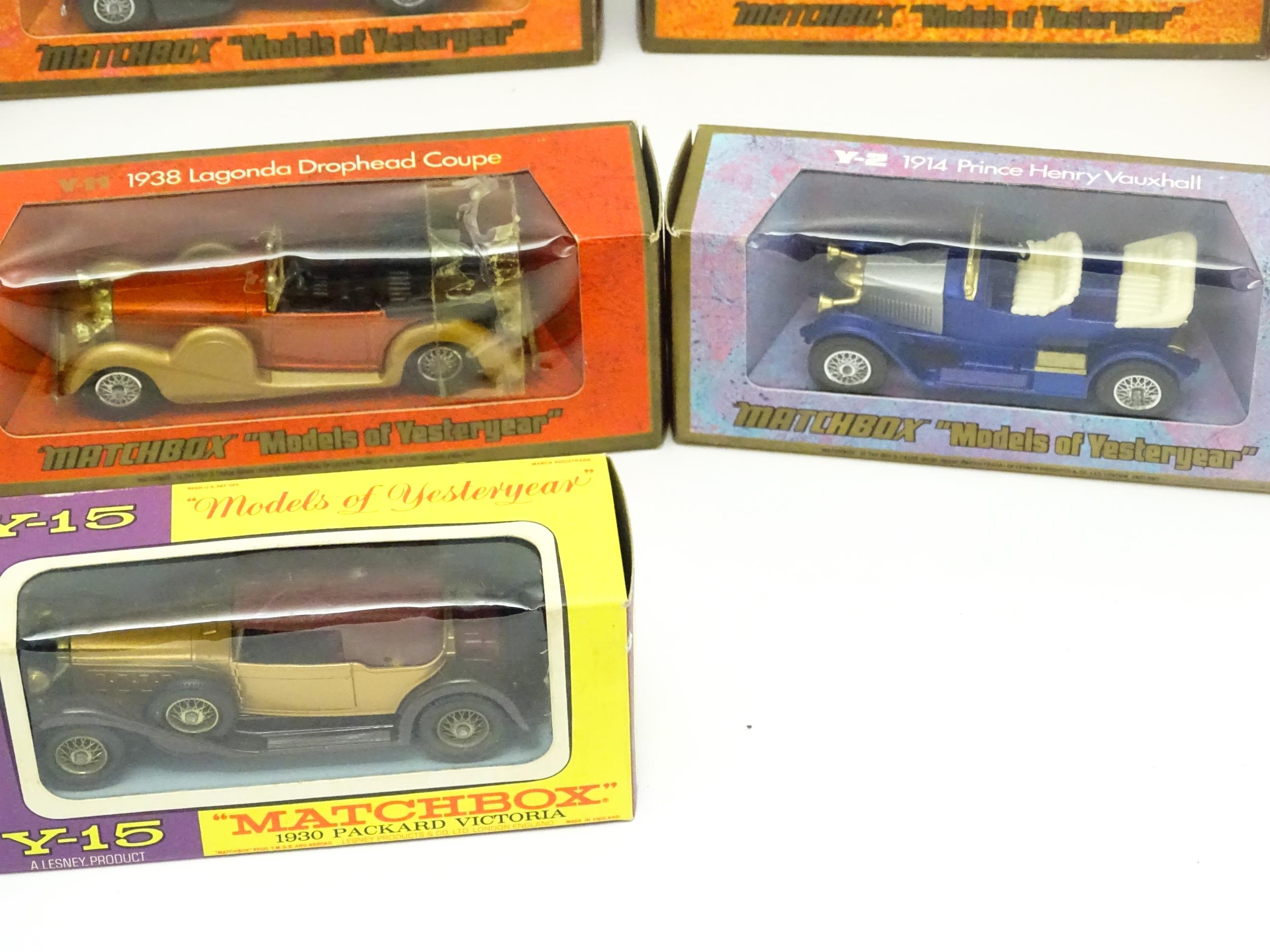 Toys: A quantity of die cast scale model Matchbox Models of Yesteryear by Lesney to include Y1 - Image 7 of 10