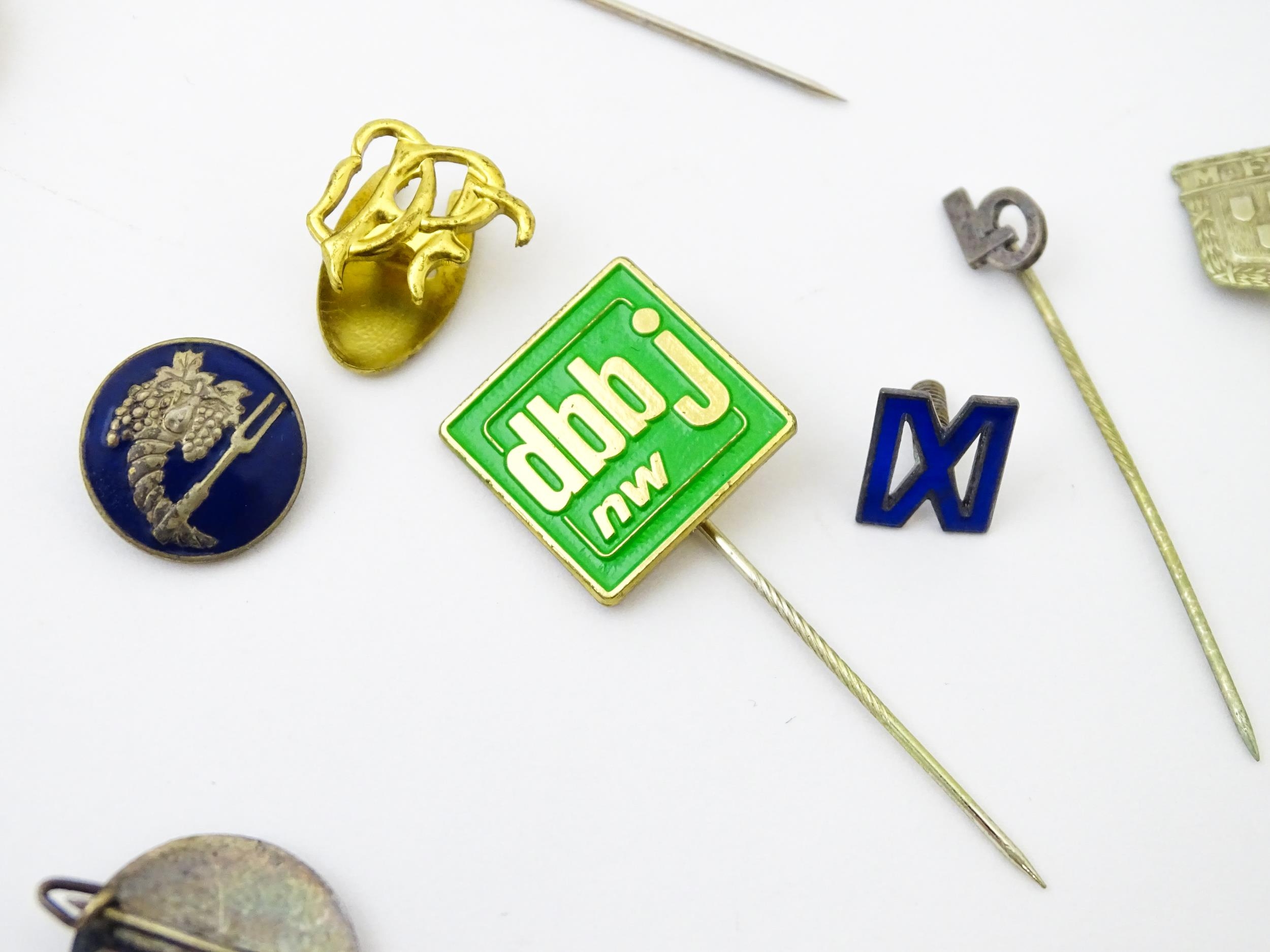 Trade Union Interest: a quantity of assorted badges, pins, etc. to include silver examples, IG - Image 11 of 12