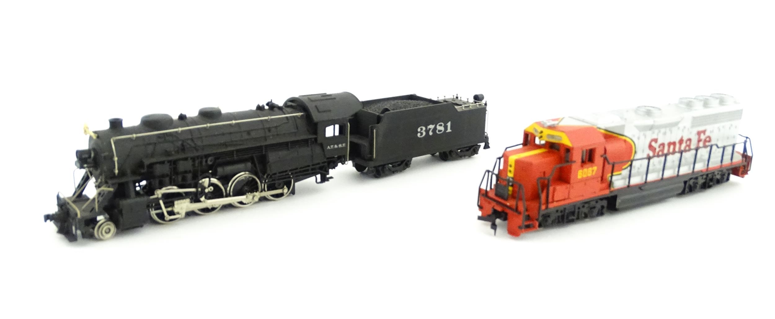 Toys - Model Train / Railway Interest : Bachmann HO scale model electric train / locomotive no. - Image 3 of 16