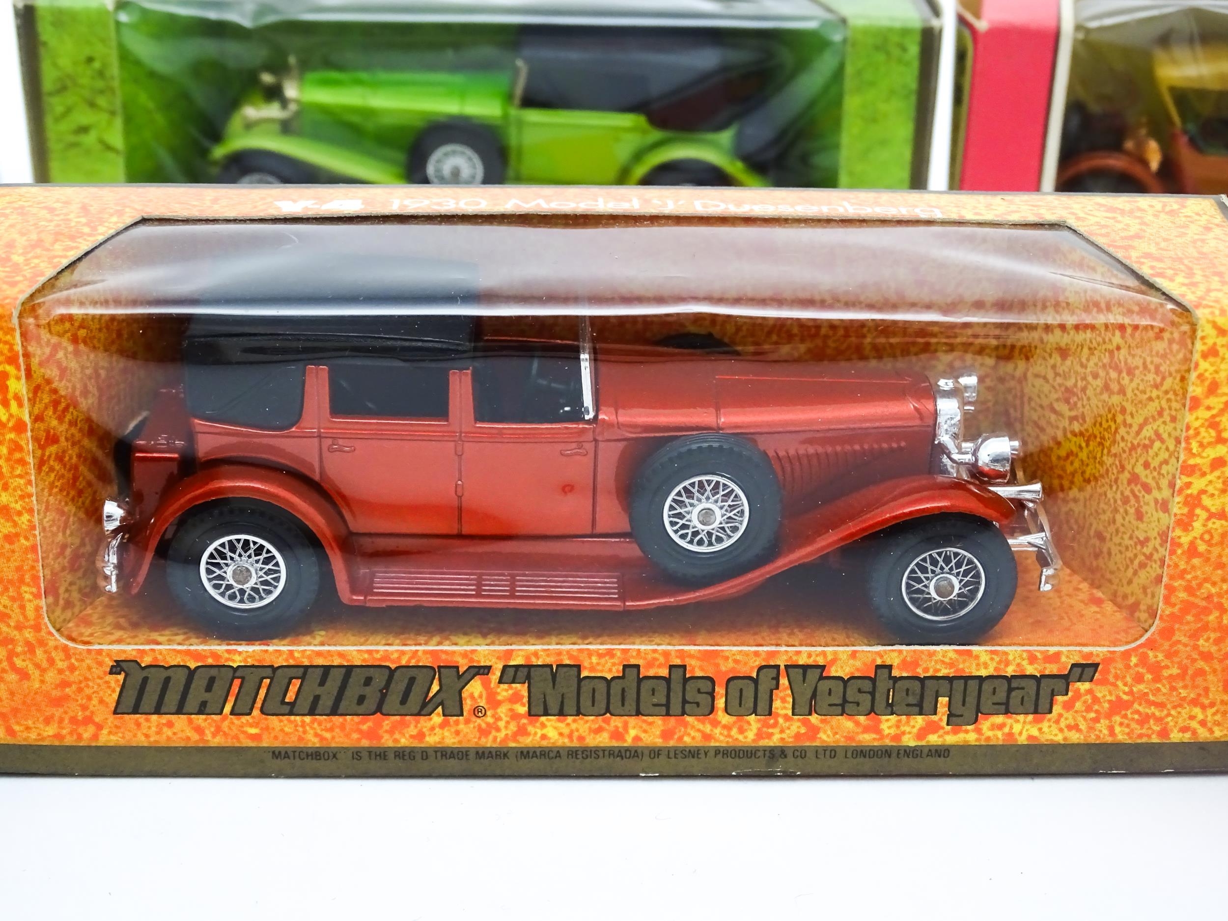 Toys: A quantity of die cast scale model Matchbox Models of Yesteryear by Lesney to include Y1 - Image 9 of 10