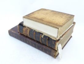 Books: Three bibles comprising A Complete Concordance to the Holy Scriptures of the Old and New