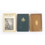 Books: Three assorted books comprising Outlines of Astronomy by Sir John F. W. Herschel, 1851;