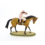 A Hamilton Collection model On Parade, by David Geenty, from the Thoroughbred Champion Collection.