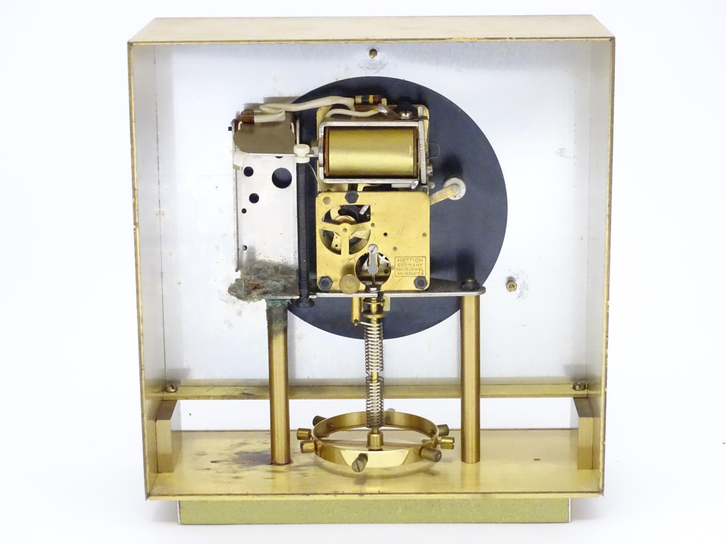 Assorted mantle clocks to include a WestClox Big Ben Repeater, a Junghans electro-gong, Galilea - Image 11 of 21