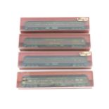 Toys - Model Train / Railway Interest : Four Rivarossi scale model HO gauge carriages comprising