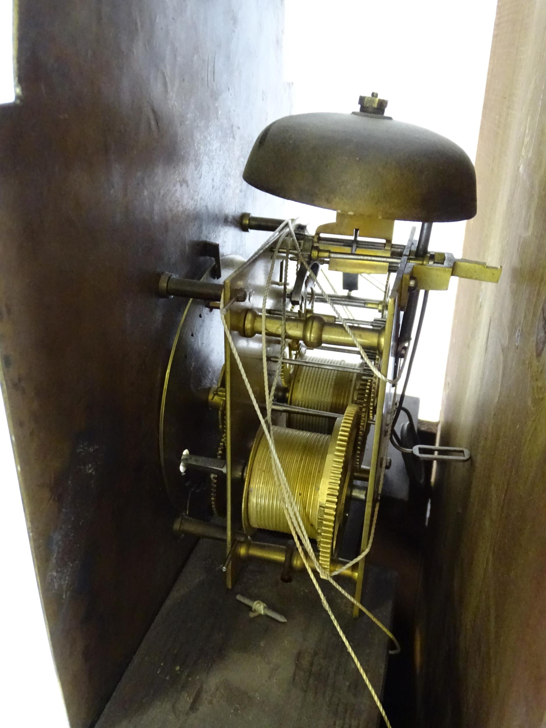 Francis Henderson - Mussleborough : A late 18th / early 19thC walnut cased 8-day longcase clock. The - Image 14 of 18