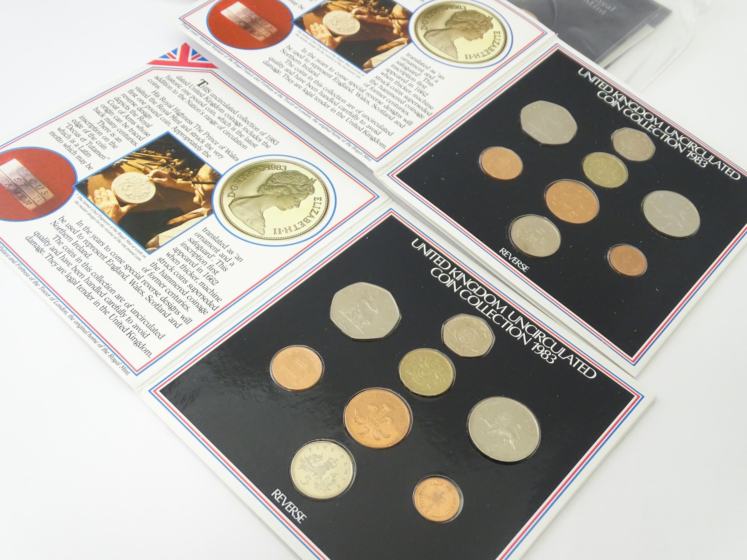 Coins : a quantity of Queen Elizabeth II United Kingdom collectors coins to include two Royal Mint - Image 9 of 12