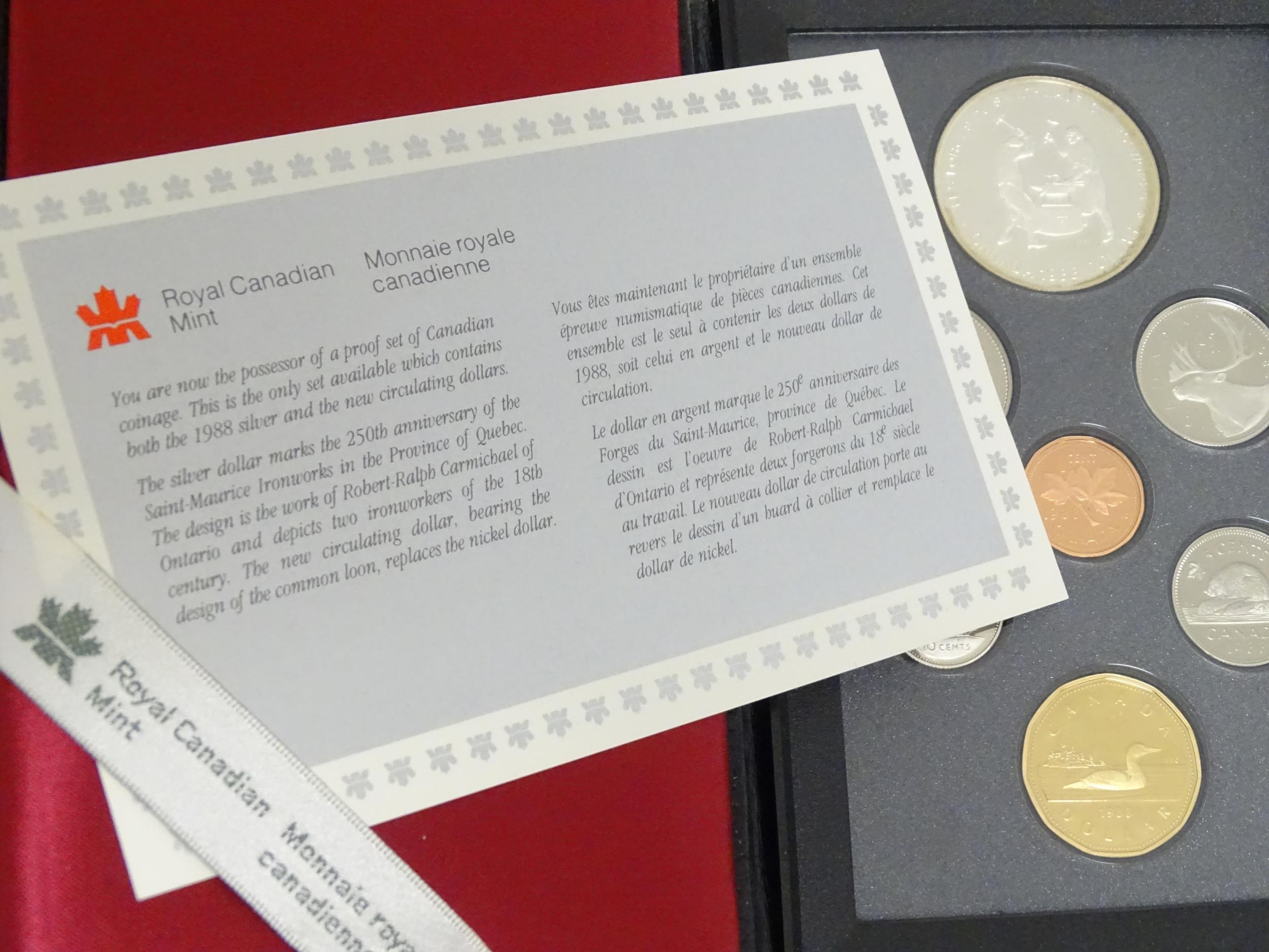 A quantity of Royal Canadian Mint proof sets, for the years 1979, 1980, 1981, 1982, 1984, 1986, - Image 13 of 14