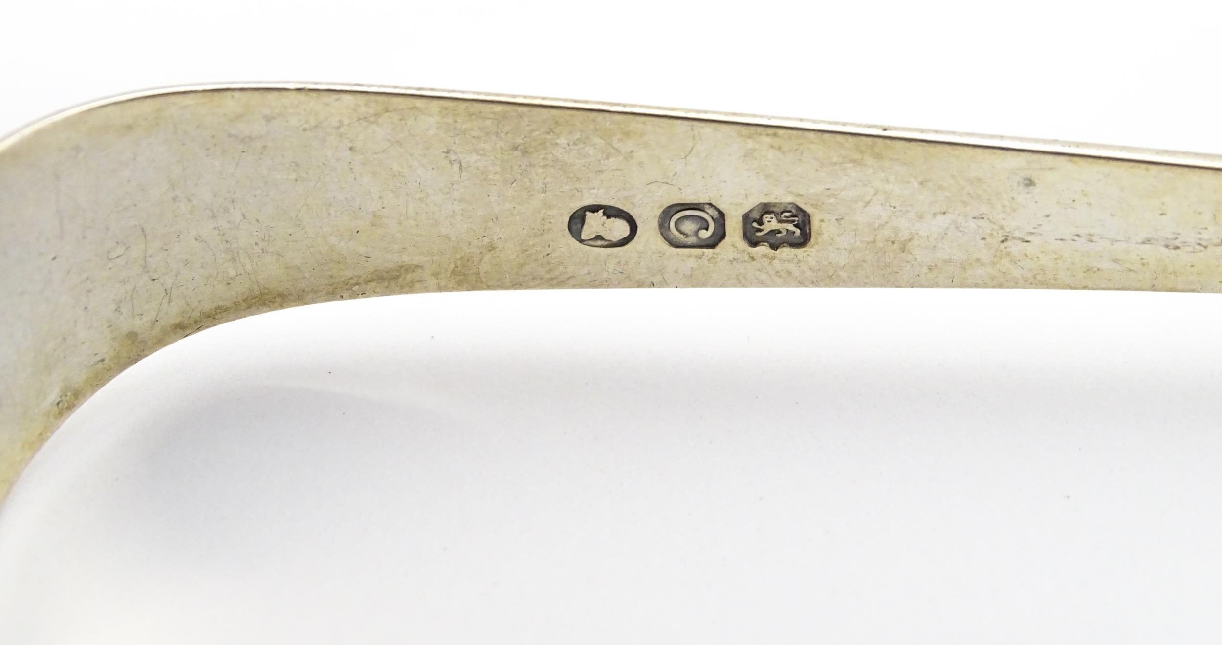 Three Georgian silver Fiddle and Old English pattern sugar tongs hallmarks to include London 1809, - Image 6 of 9