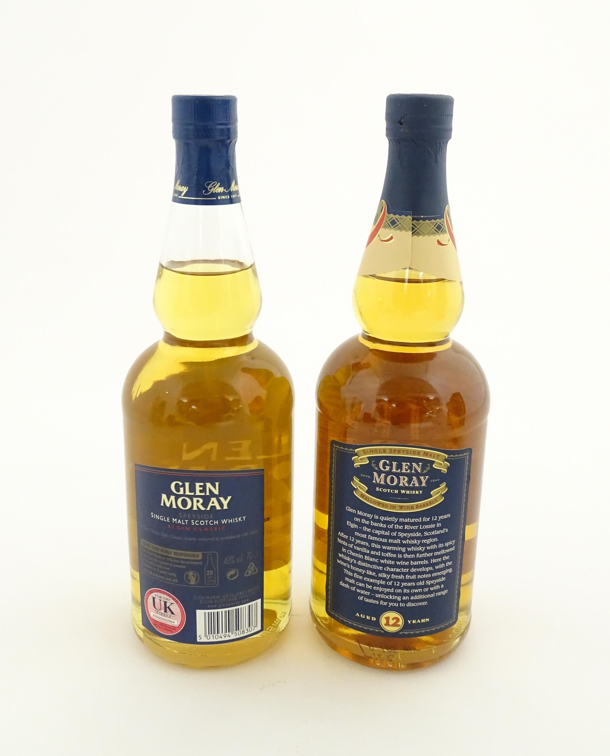 A boxed 70cl bottle of Glen Moray single malt scotch whisky, together with a boxed 70cl bottle of - Image 5 of 12