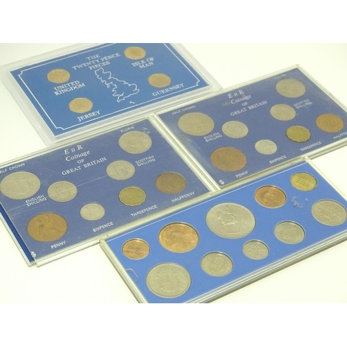Coins: A quantity of assorted coin sets to include The Twenty Pence Pieces - United Kingdom, Isle of - Image 8 of 10