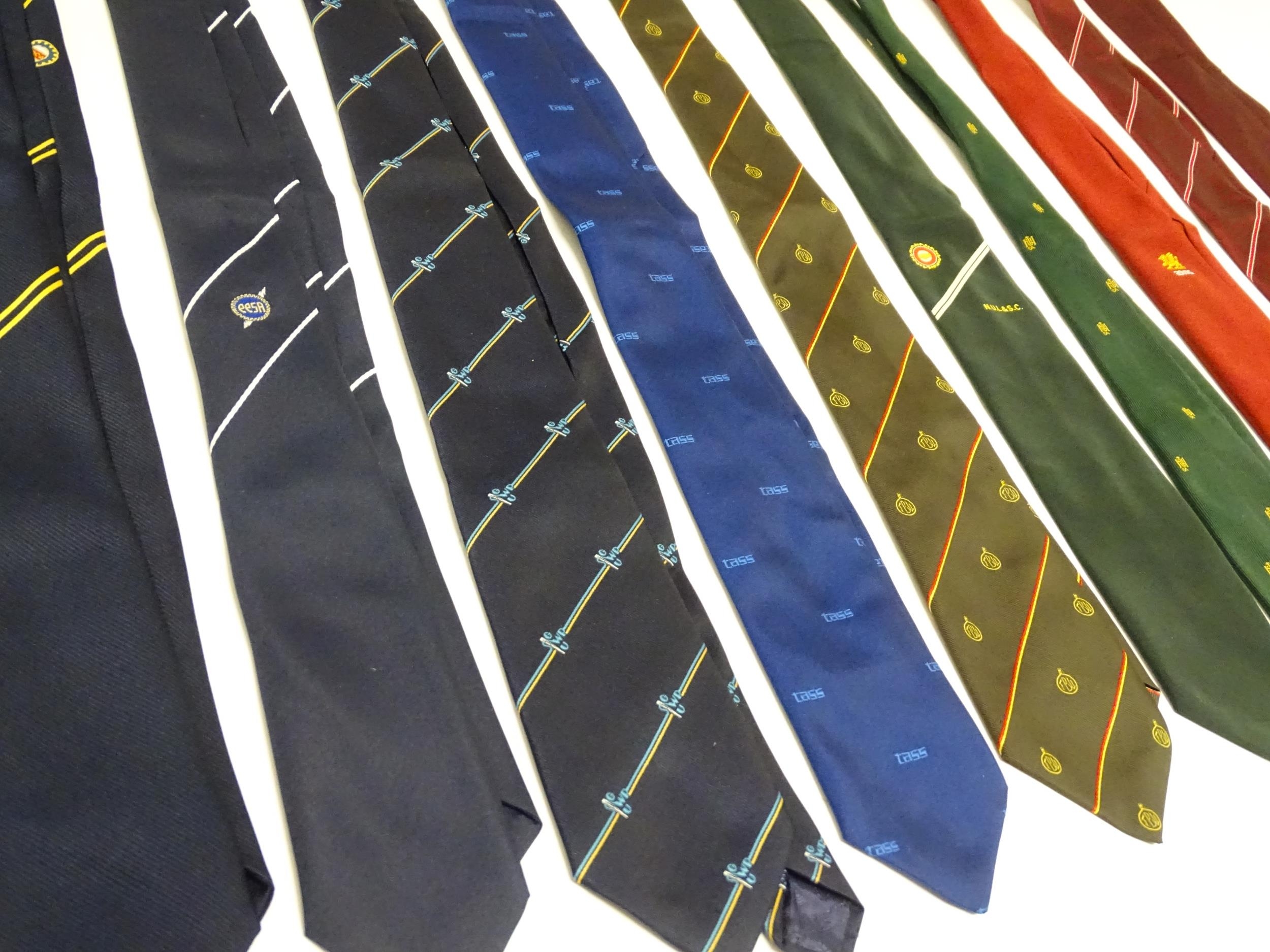 Trade Union Interest: a quantity of assorted ties, to include Technical Administrative and - Image 4 of 17