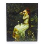After John William Waterhouse, 20th century, Oil on board, Ophelia, depicting William Shakespeare'