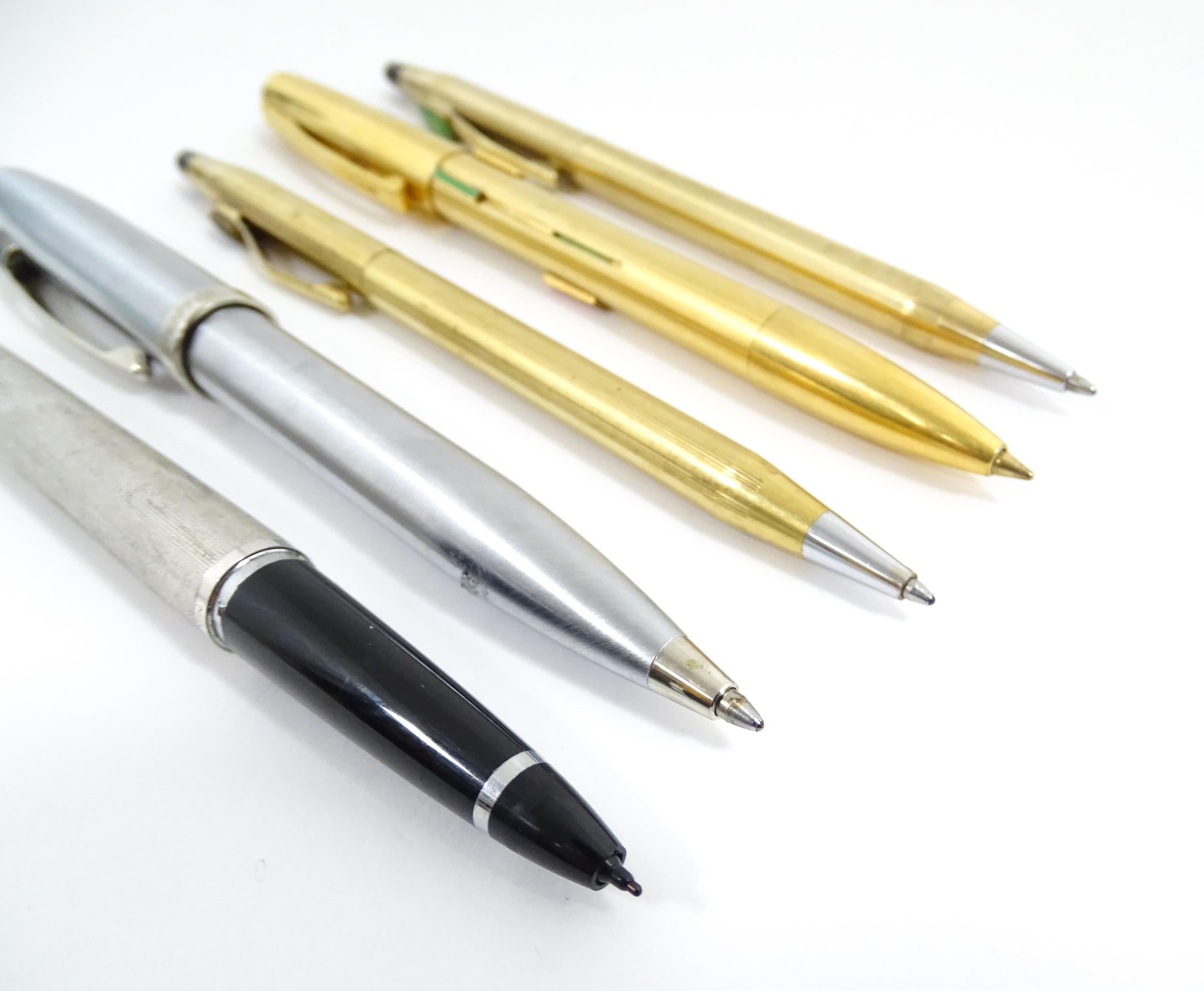 Five assorted pens, comprising a Waterman Paris 'Panta' four-colour ballpoint pen, a Cross Ireland - Image 6 of 11