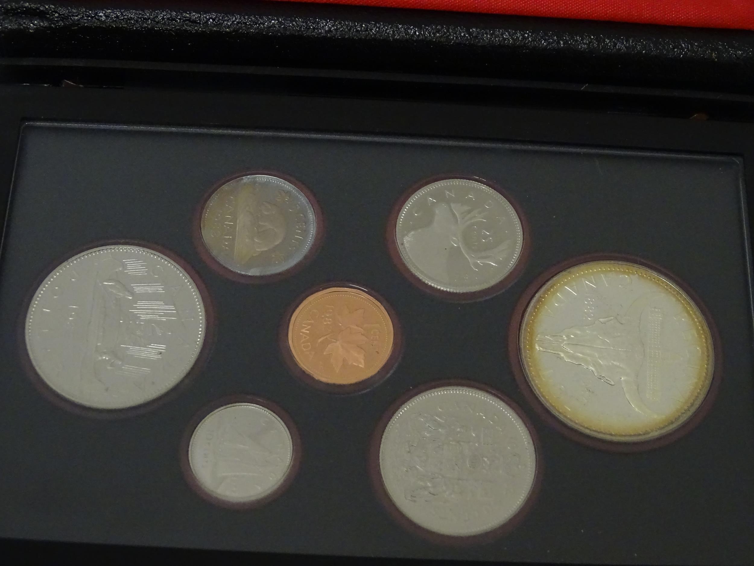 A quantity of Royal Canadian Mint proof sets, for the years 1979, 1980, 1981, 1982, 1984, 1986, - Image 11 of 14