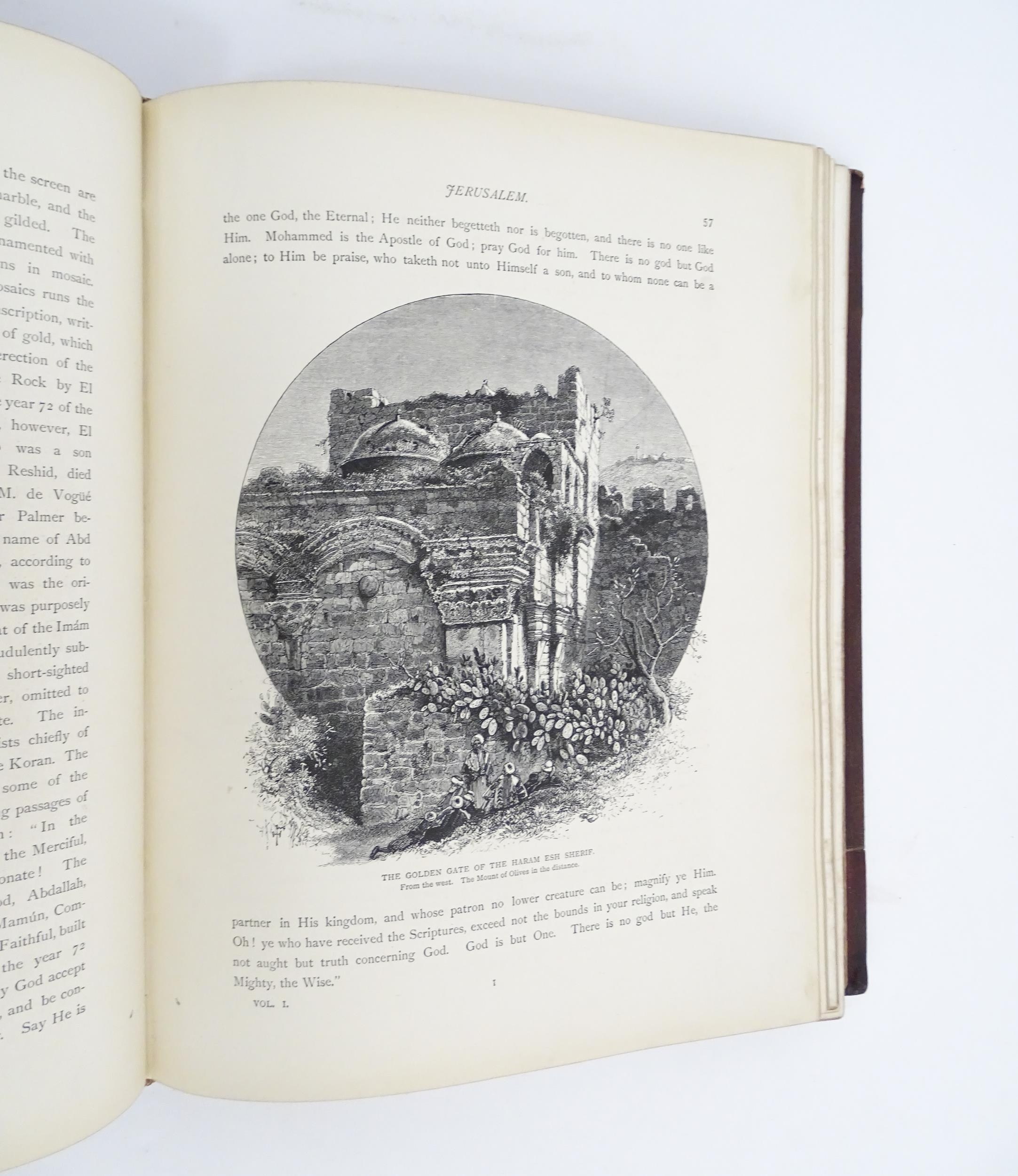 Book: Picturesque Palestine - Sinai and Egypt, volume 1, edited by Sir Charles Wilson. Published - Image 6 of 7