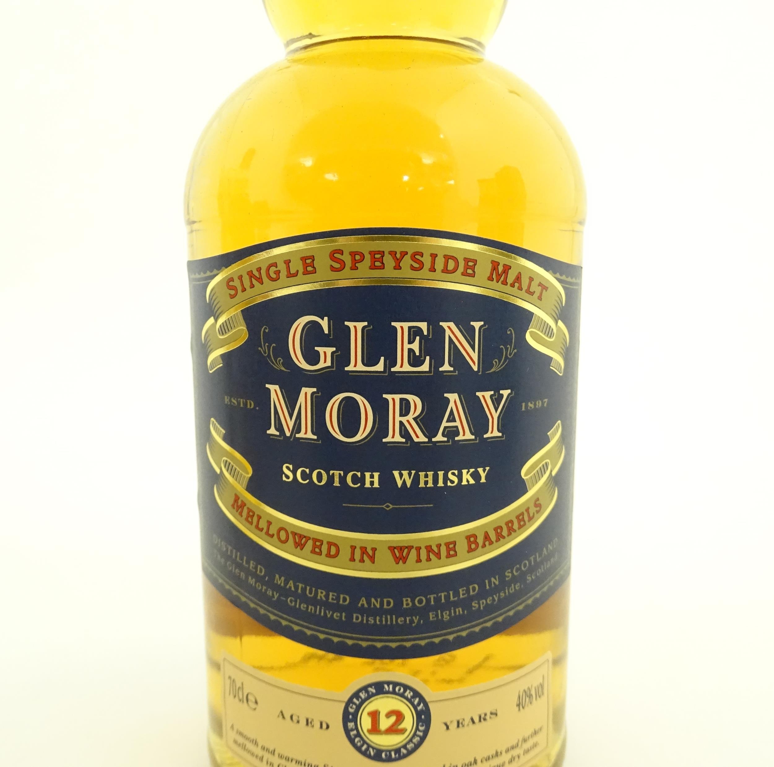 A boxed 70cl bottle of Glen Moray single malt scotch whisky, together with a boxed 70cl bottle of - Image 10 of 12