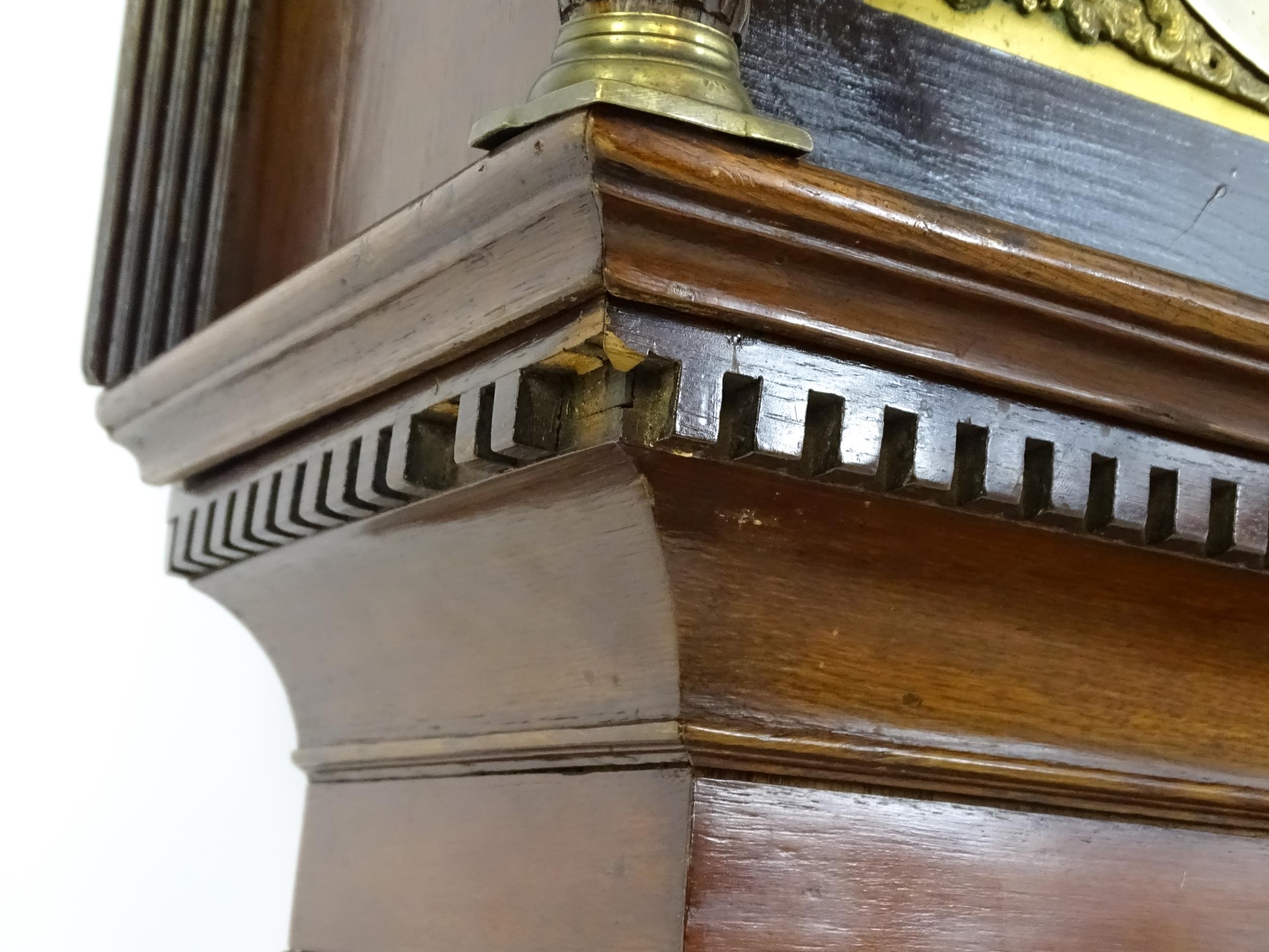 Alexander Mitchel (Mitchell) Gorbals, Glasgow : A Scottish Geo III oak 8-day longcase clock the - Image 14 of 16