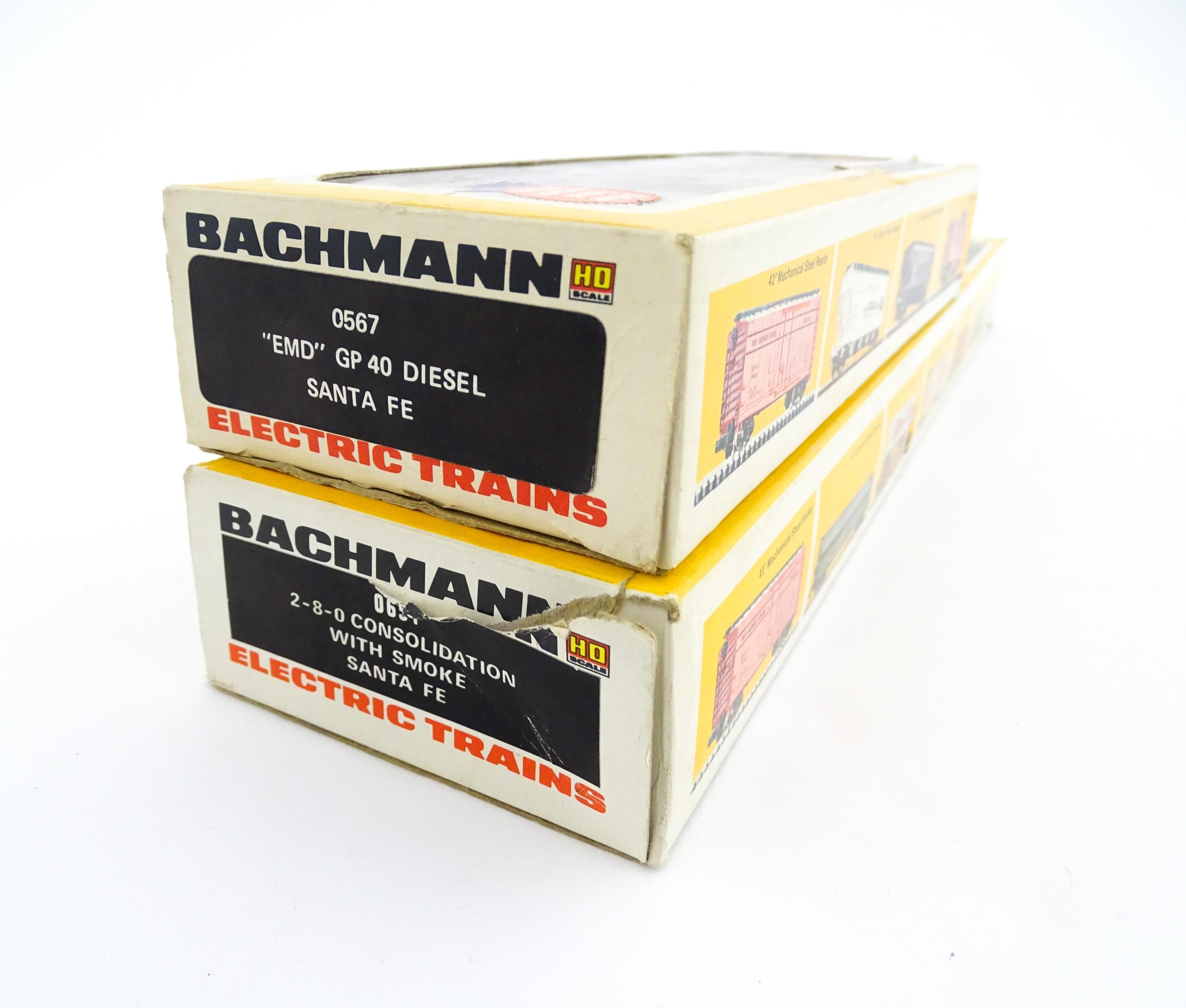 Toys - Model Train / Railway Interest : Bachmann HO scale model electric train / locomotive no. - Image 2 of 16