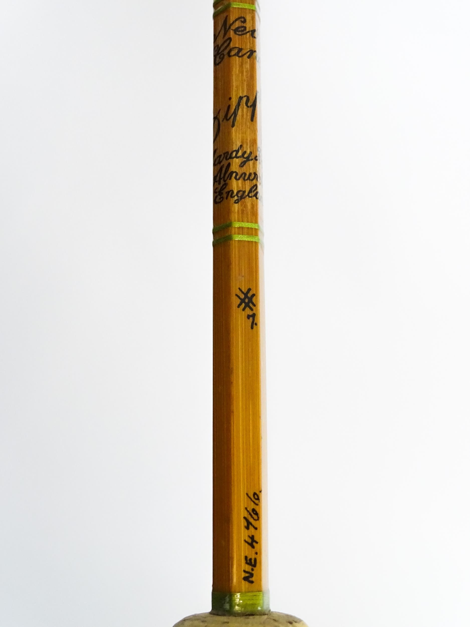 Fishing : a Hardy Bros of Alnwick 'Neocane Dipper' two-piece split cane fly rod, serial number - Image 4 of 10