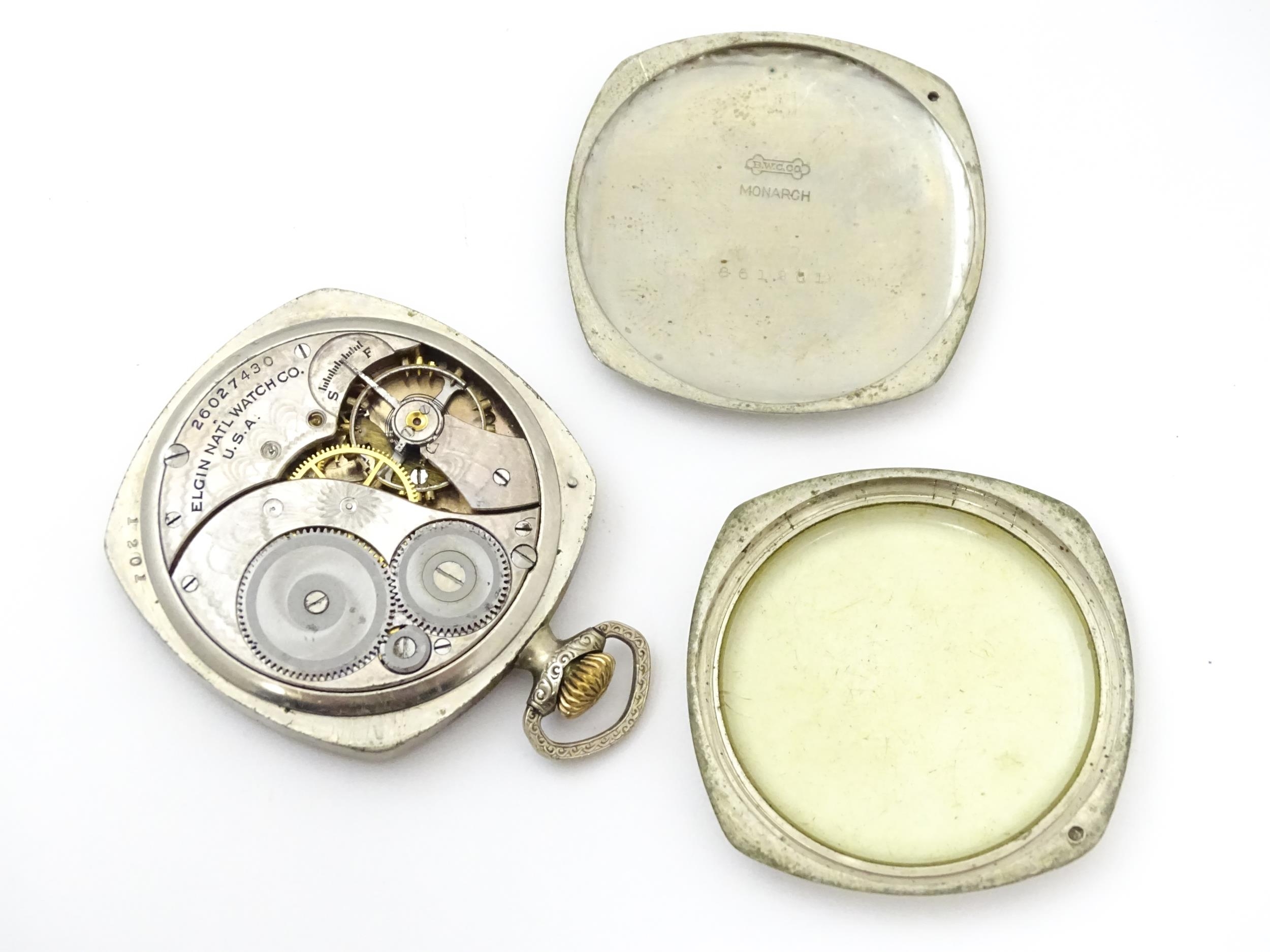 A quantity of assorted pocket and fob watches, various sizes and makers (6) Please Note - we do - Image 23 of 25