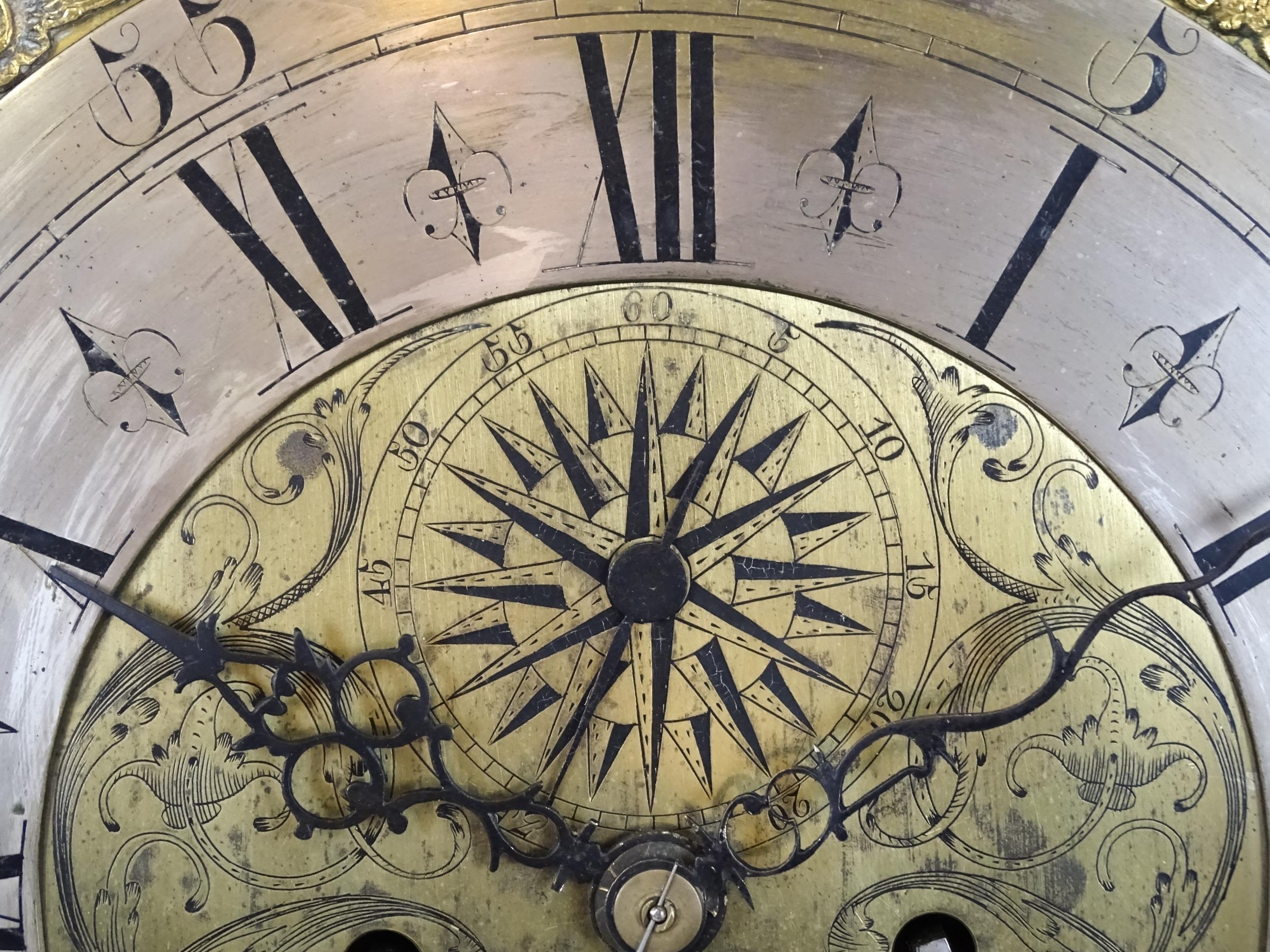 Alexander Mitchel (Mitchell) Gorbals, Glasgow : A Scottish Geo III oak 8-day longcase clock the - Image 8 of 16