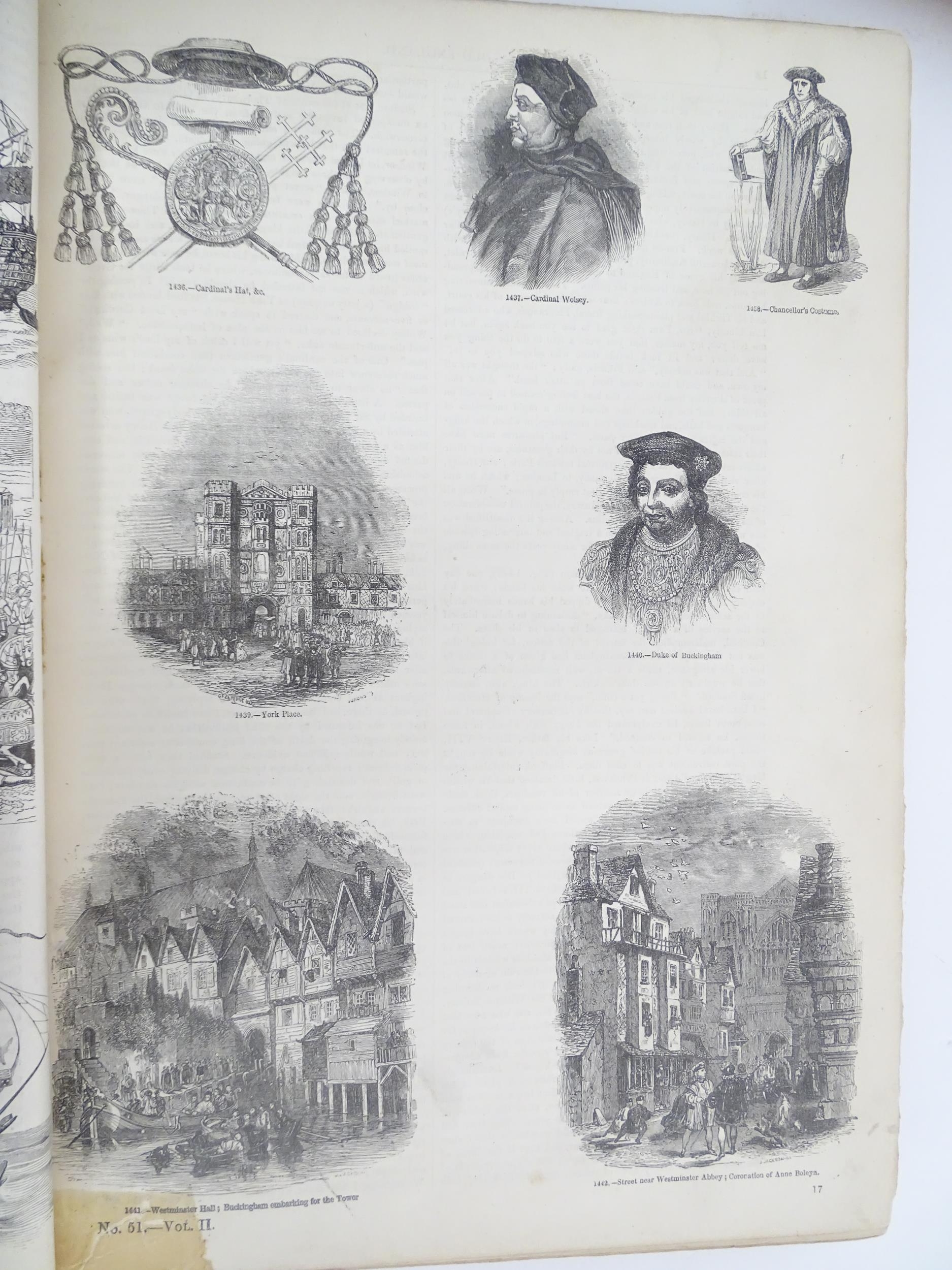 Books: Old England: A Pictorial Museum of Regal, Ecclesiastical, Municipal, Baronial and Popular - Image 7 of 9