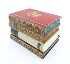 Books: Four books with Framlingham College covers comprising The Vision of Hell by Dante Alighieri