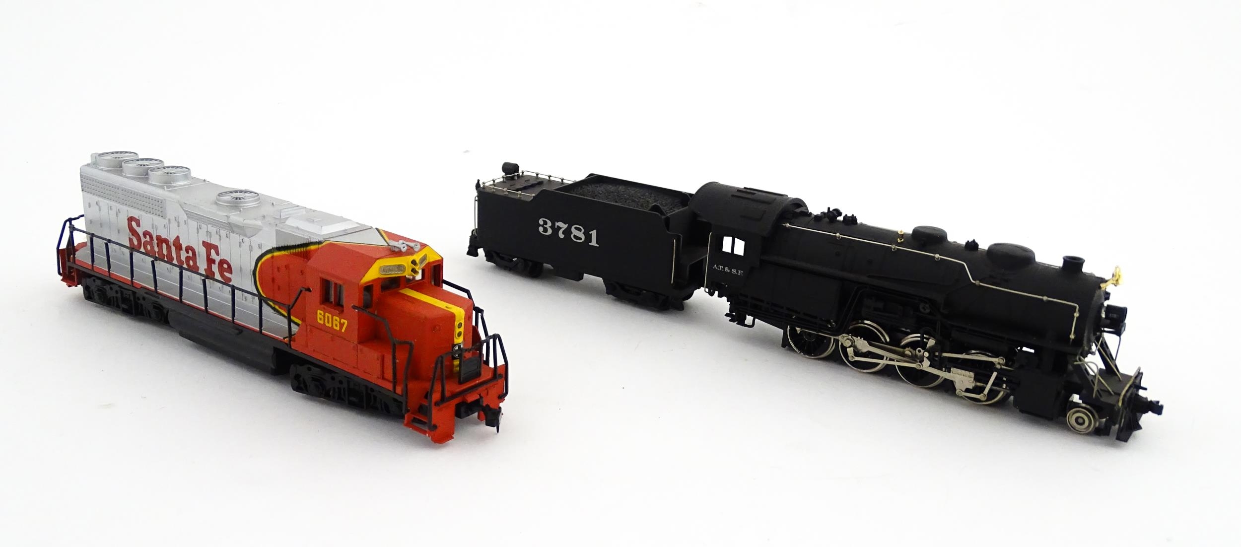 Toys - Model Train / Railway Interest : Bachmann HO scale model electric train / locomotive no. - Image 4 of 16