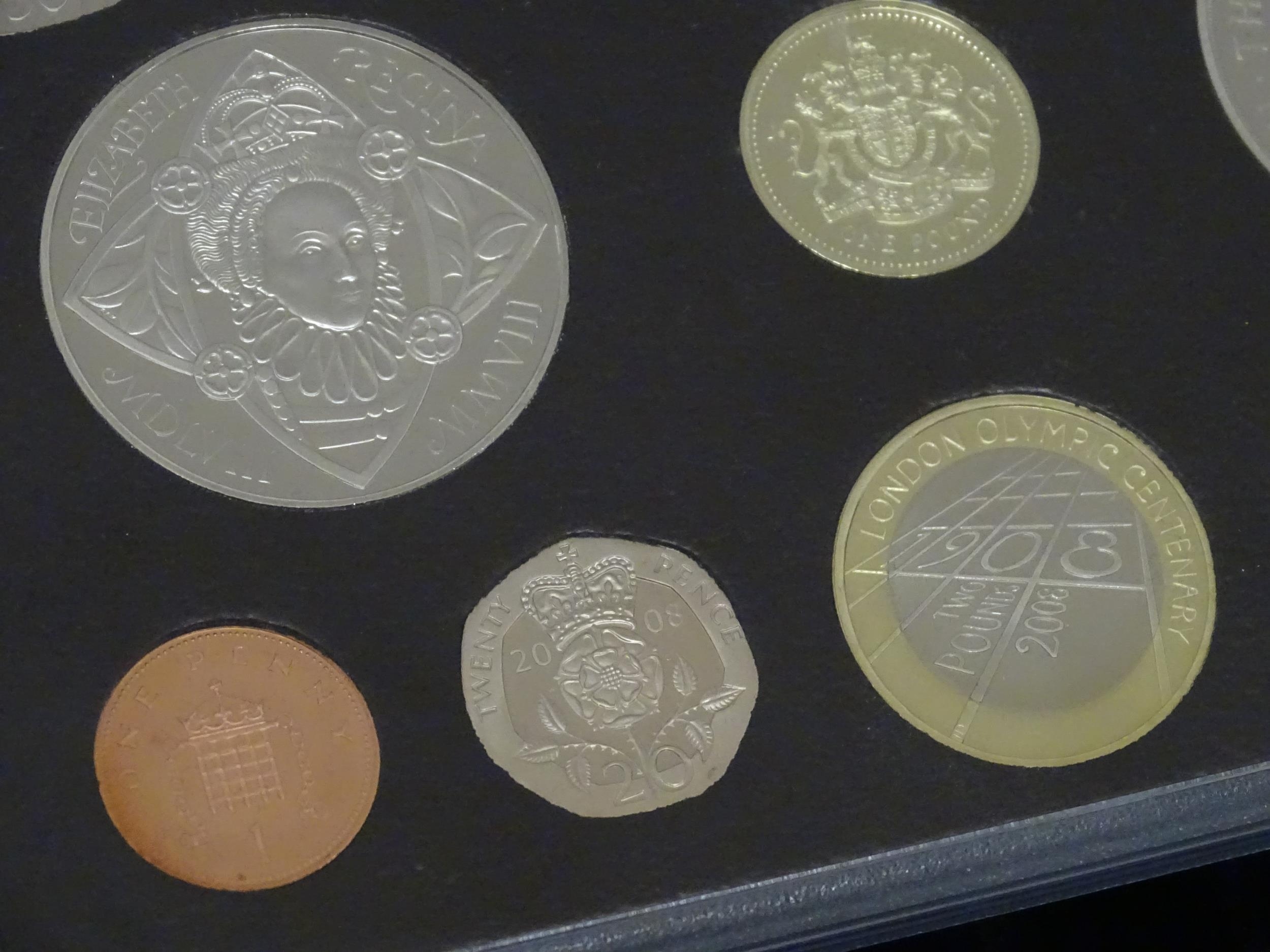 Coins: A quantity of Queen Elizabeth II United Kingdom Royal Mint proof coin collections for the - Image 13 of 14