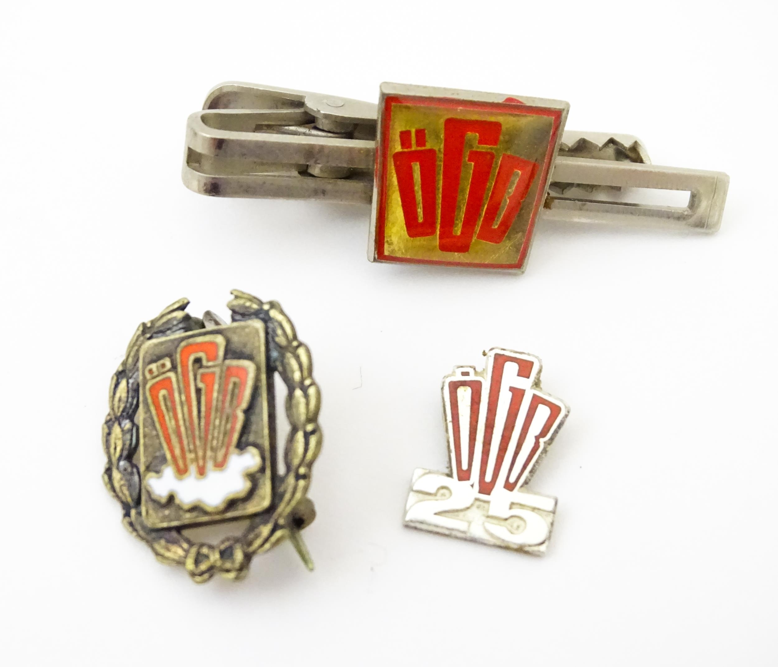 Trade Union Interest: a quantity of assorted badges, pins, etc. to include 2 Gewerkschaftstag D. - Image 9 of 13