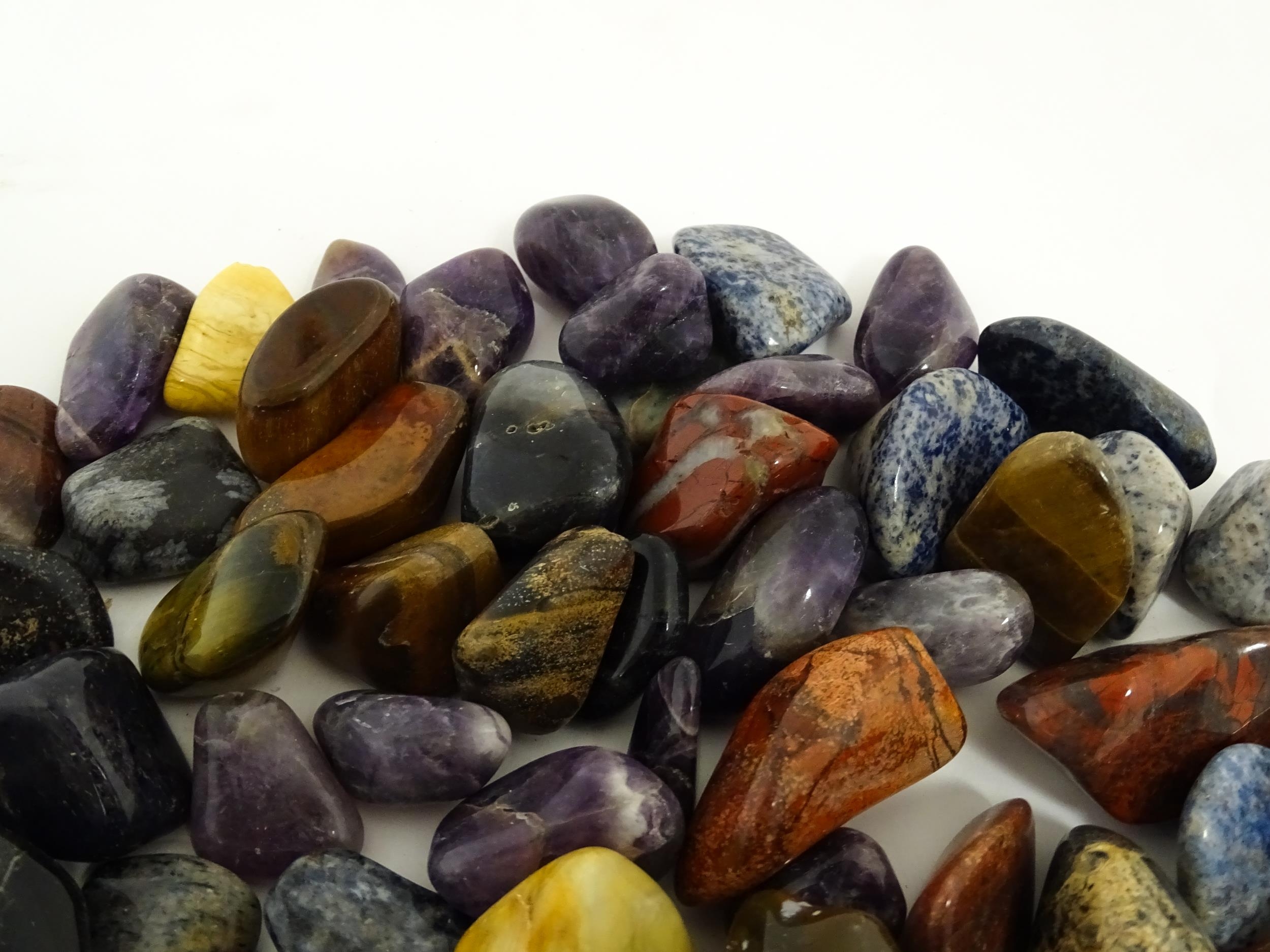 Natural History / Geology Interest: A quantity of assorted polished hardstone specimens examples - Image 6 of 8