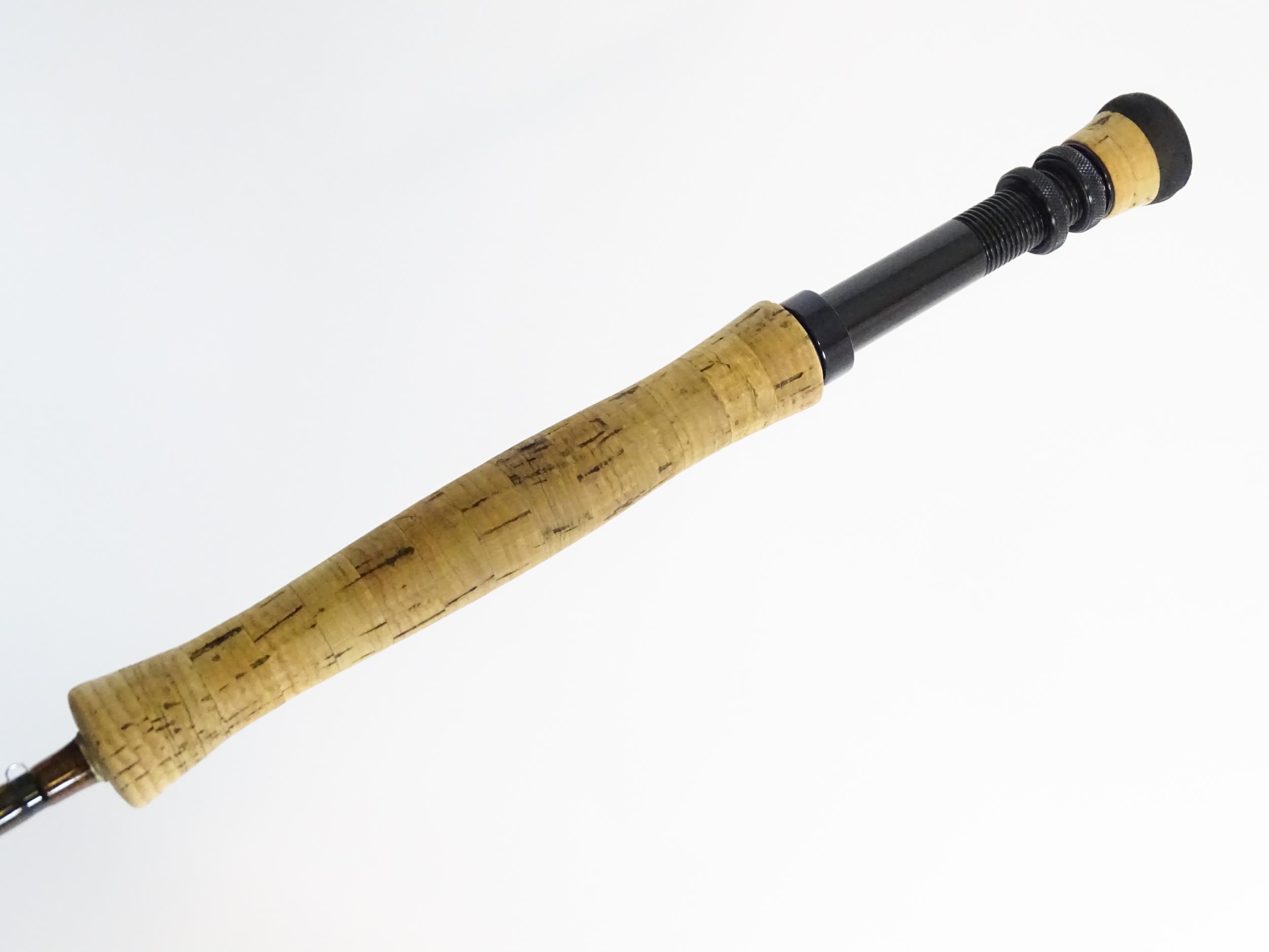Fishing : a Sage (USA) 'XP 796 Graphite IIIe' two-piece fly rod, approx 114" long. With cloth case - Image 2 of 7