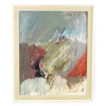 Roy Hewish (b. 1929), Oil on board, An abstract composition. Signed lower left. Approx. 29 1/2" x 23