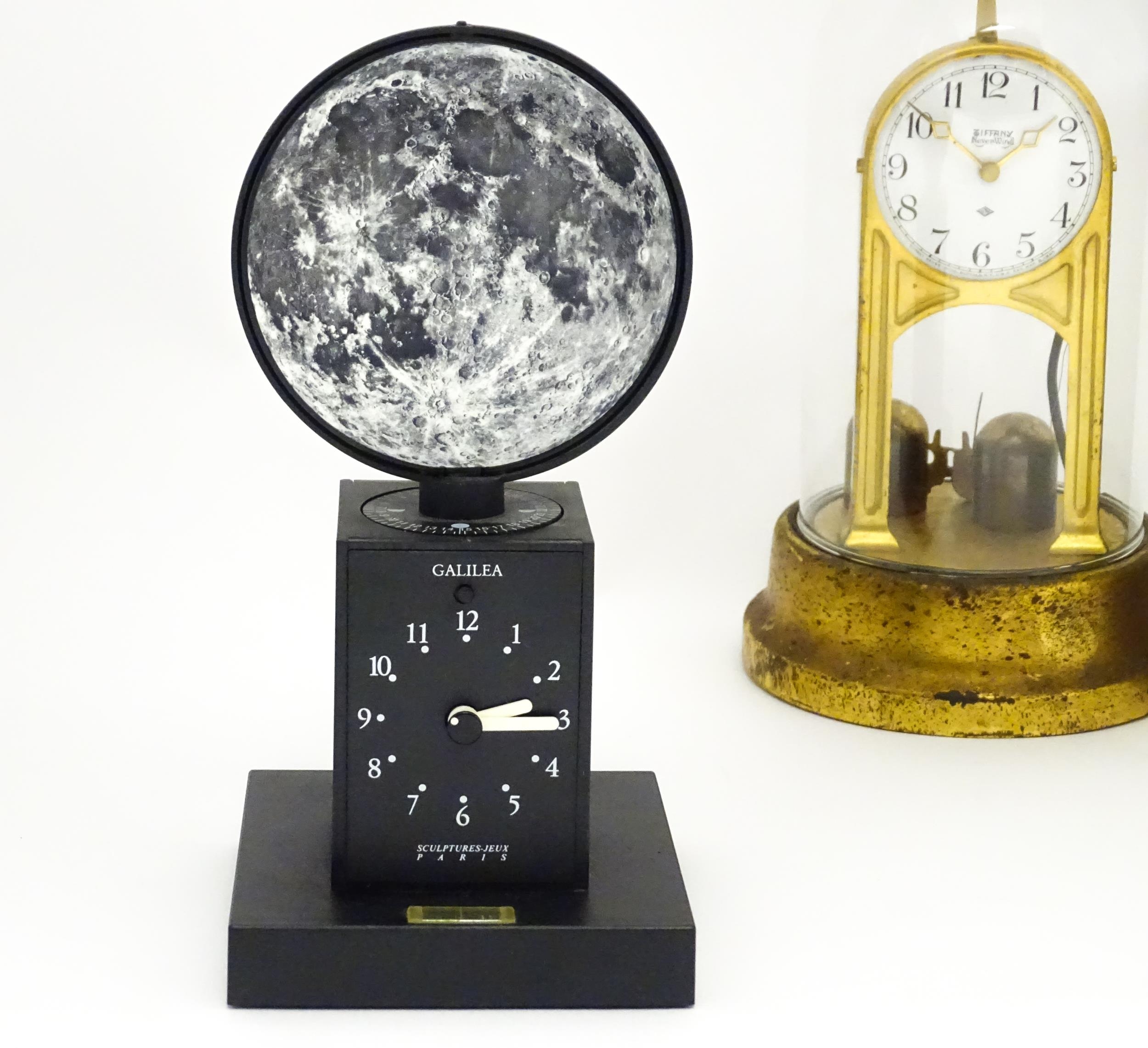 Assorted mantle clocks to include a WestClox Big Ben Repeater, a Junghans electro-gong, Galilea - Image 6 of 21