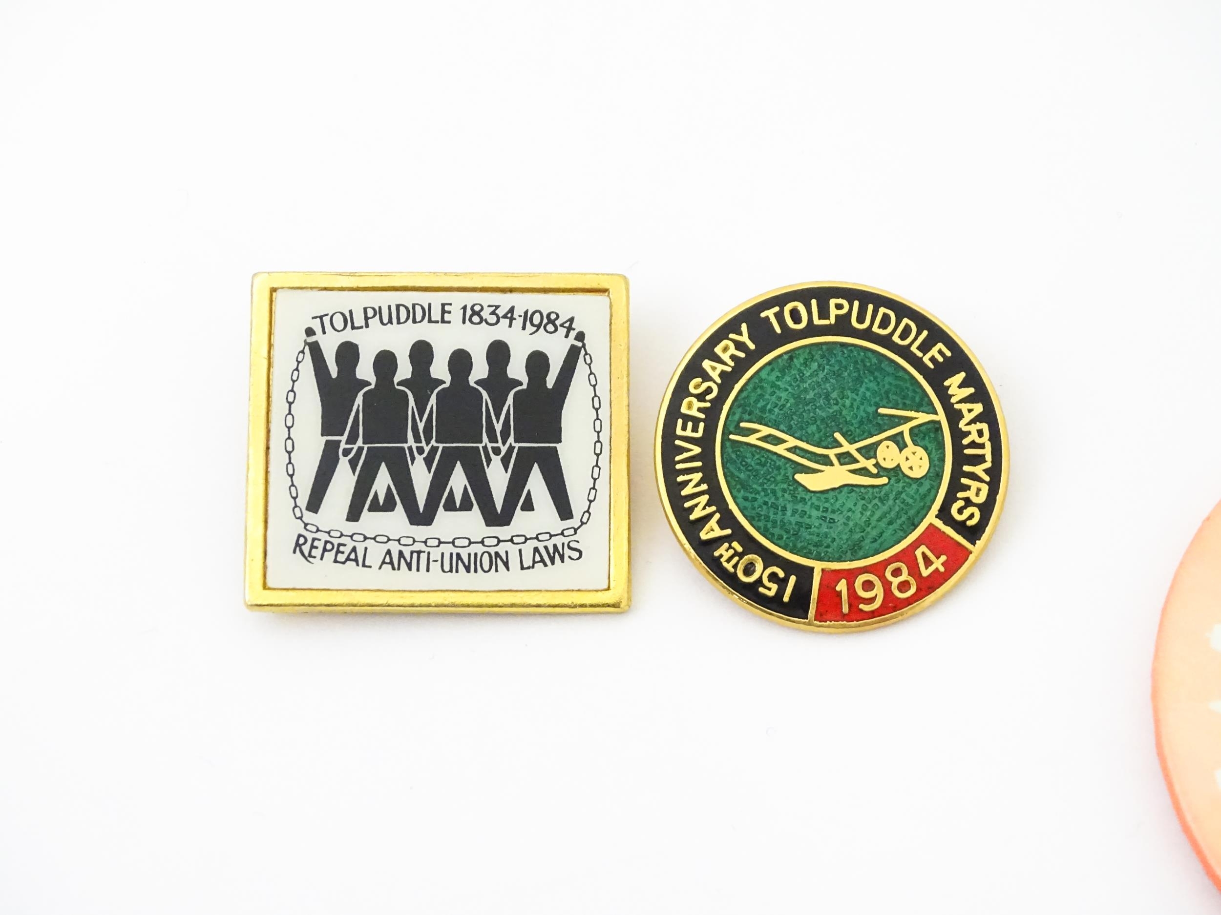 Trade Union Interest: a quantity of assorted badges, pins, etc. to include GCHQ Trade Unions, - Image 8 of 12