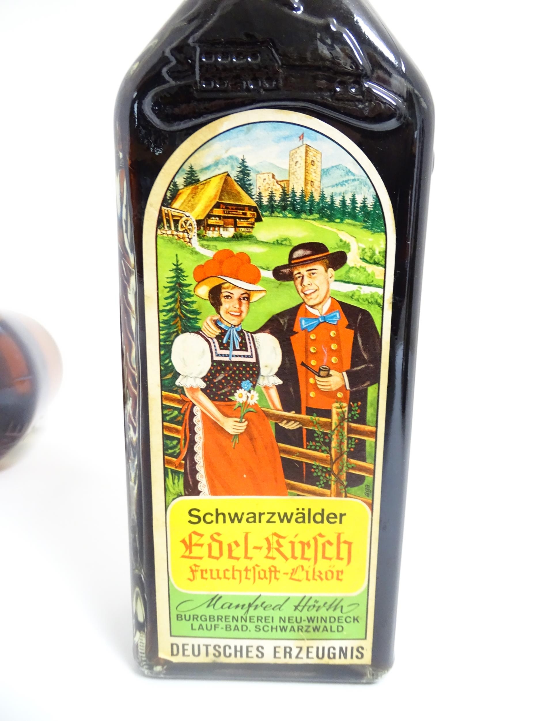 A 70cl bottle of Benedictine liqueur, together with a 70cl bottle of Schwarzwälder Edel-Kirsch - Image 10 of 12