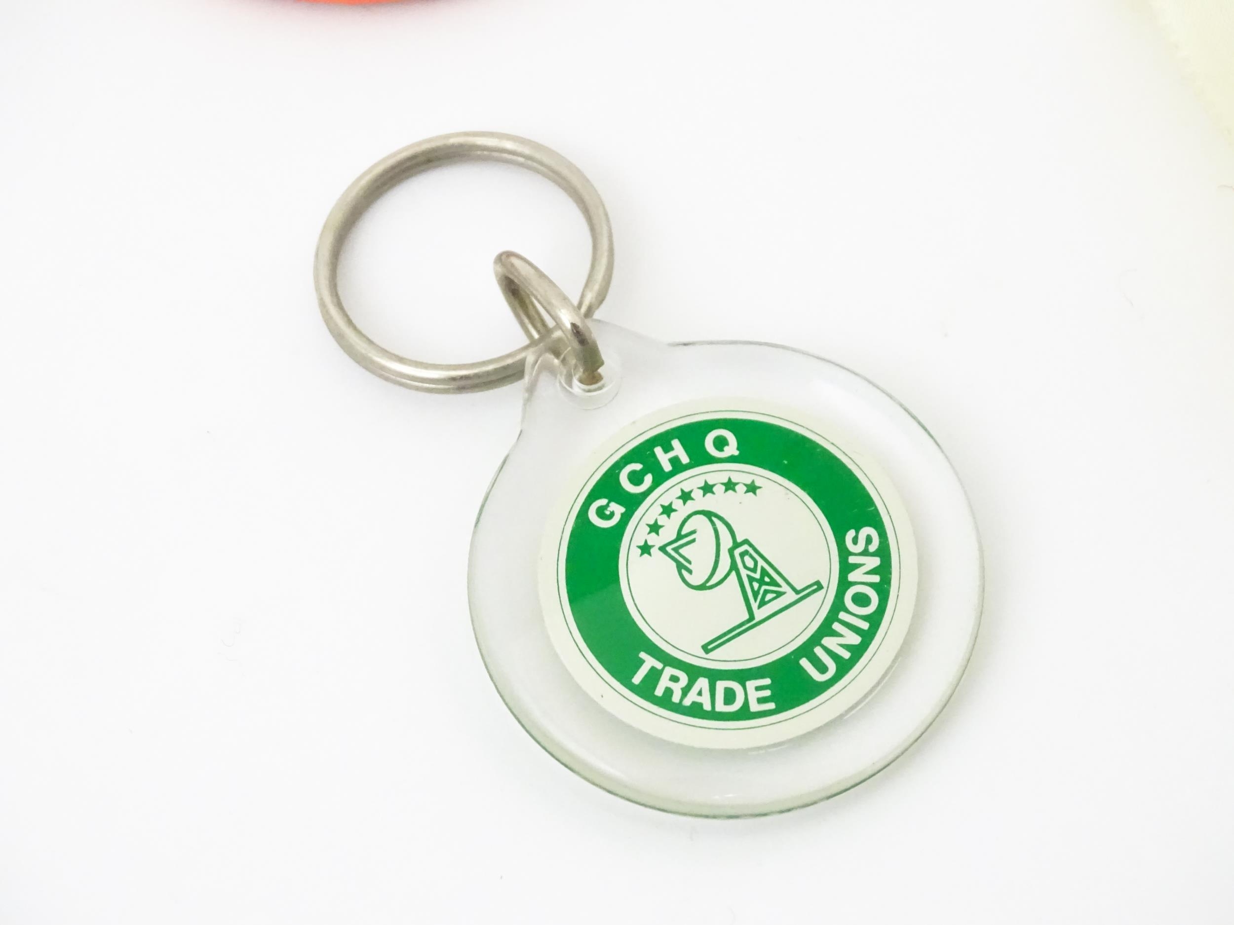 Trade Union Interest: a quantity of assorted badges, pins, etc. to include GCHQ Trade Unions, - Image 9 of 12