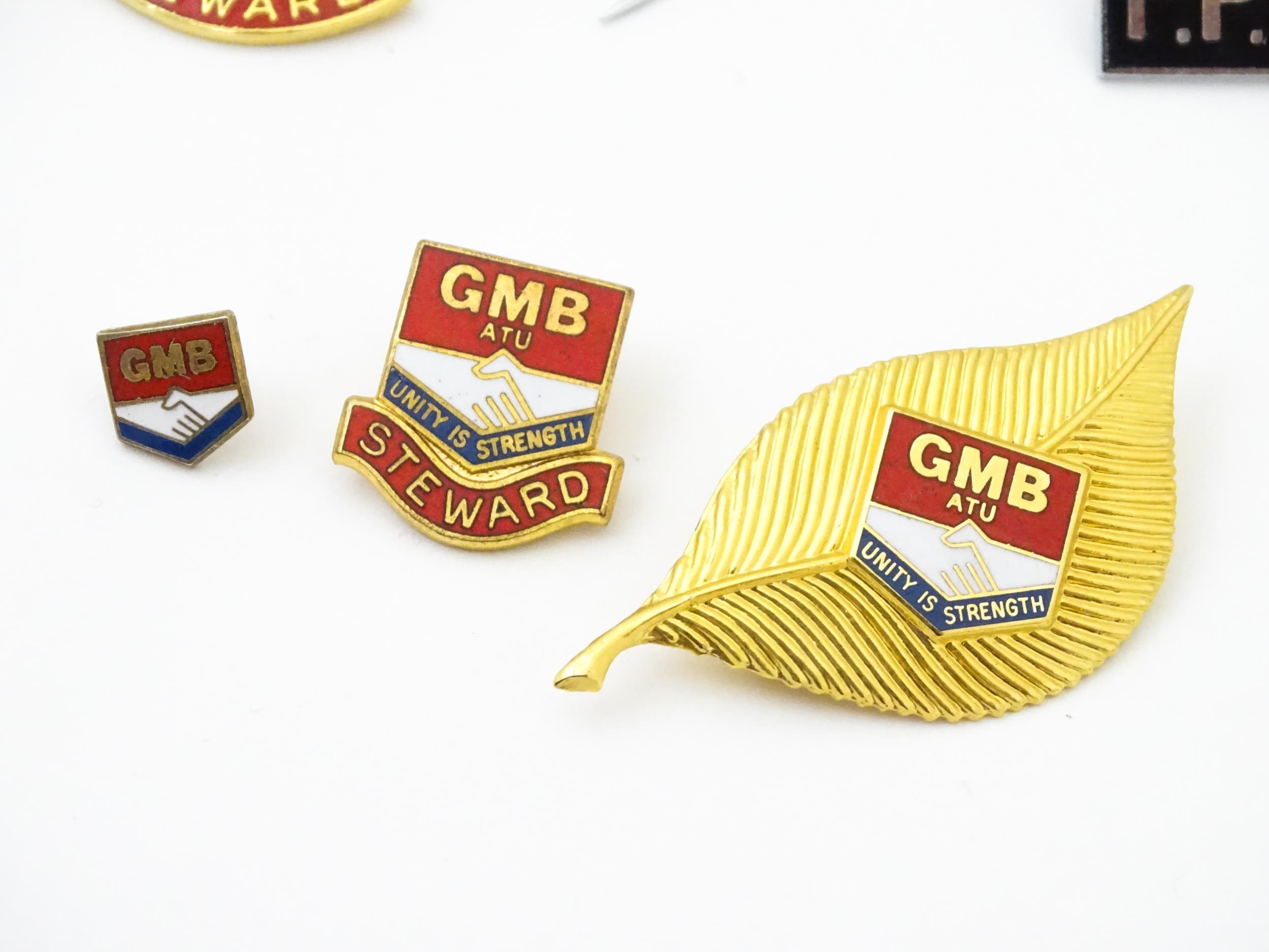 Trade Union Interest: a quantity of assorted badges, pins, etc. to include GCHQ Trade Unions, - Image 6 of 12