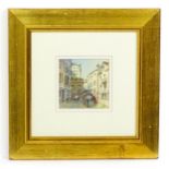 George Busby (1926-2005), Watercolour, Ponte dei Carmini, Venice. Signed with initials GB lower