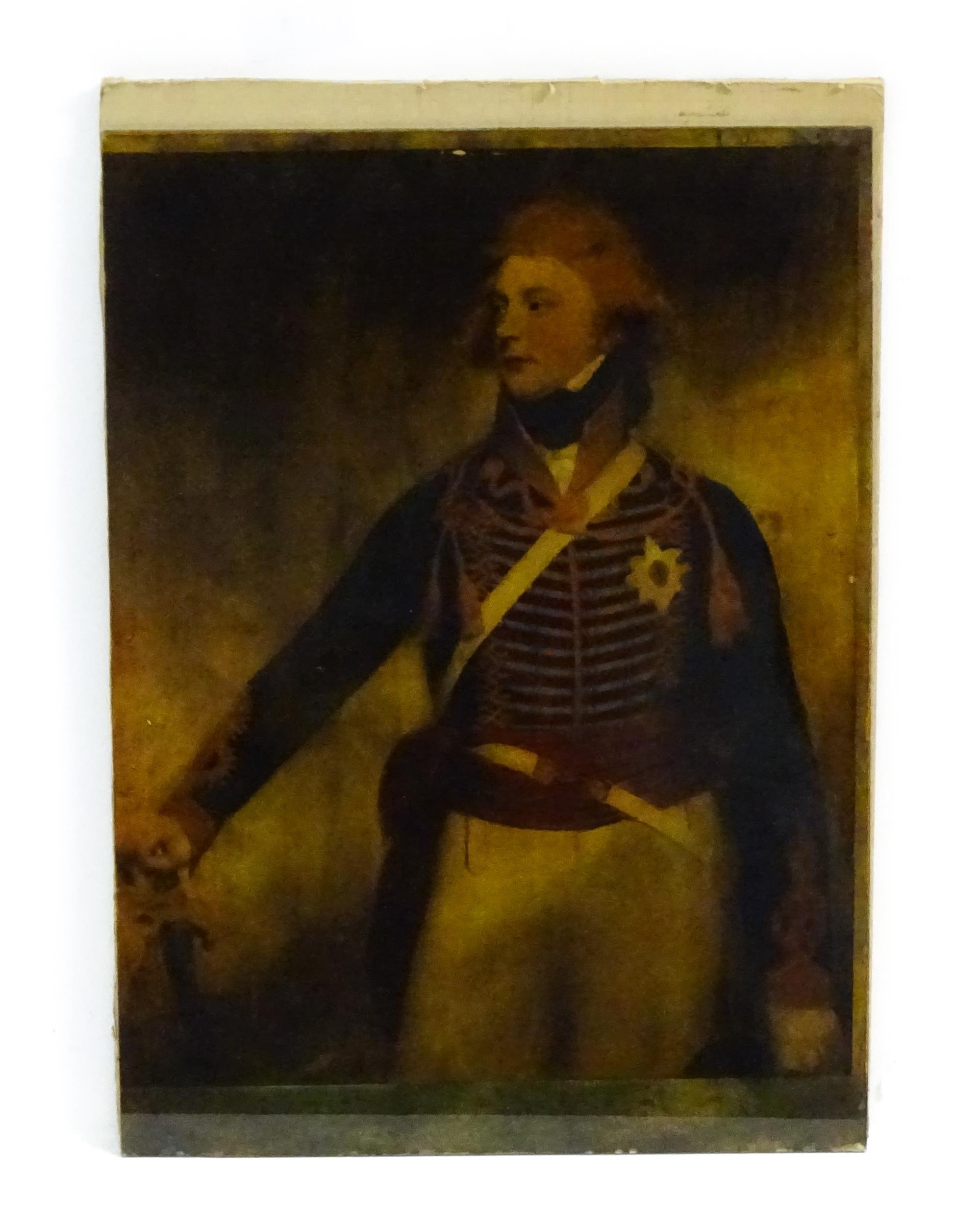 An early 20thC hand coloured photogravure depicting a portrait of George IV when Prince of Wales - Image 3 of 9
