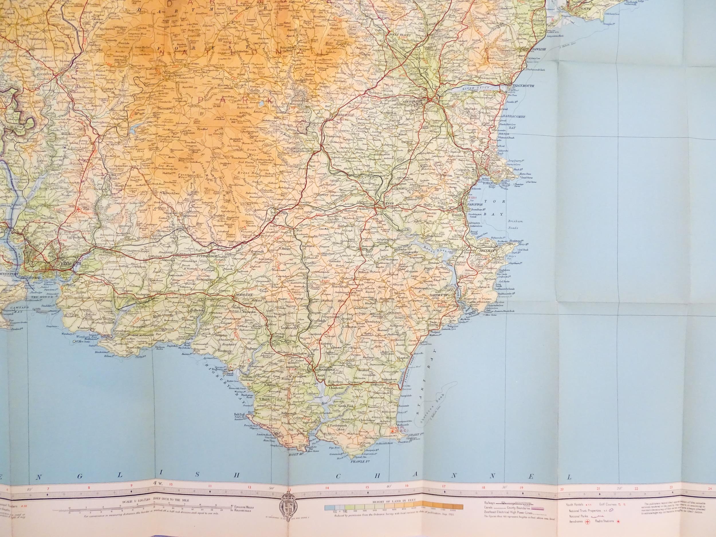 A quantity of assorted 20thC Bartholomew road maps to include Cambridge, Dorset, New Forest, Sussex, - Image 17 of 21